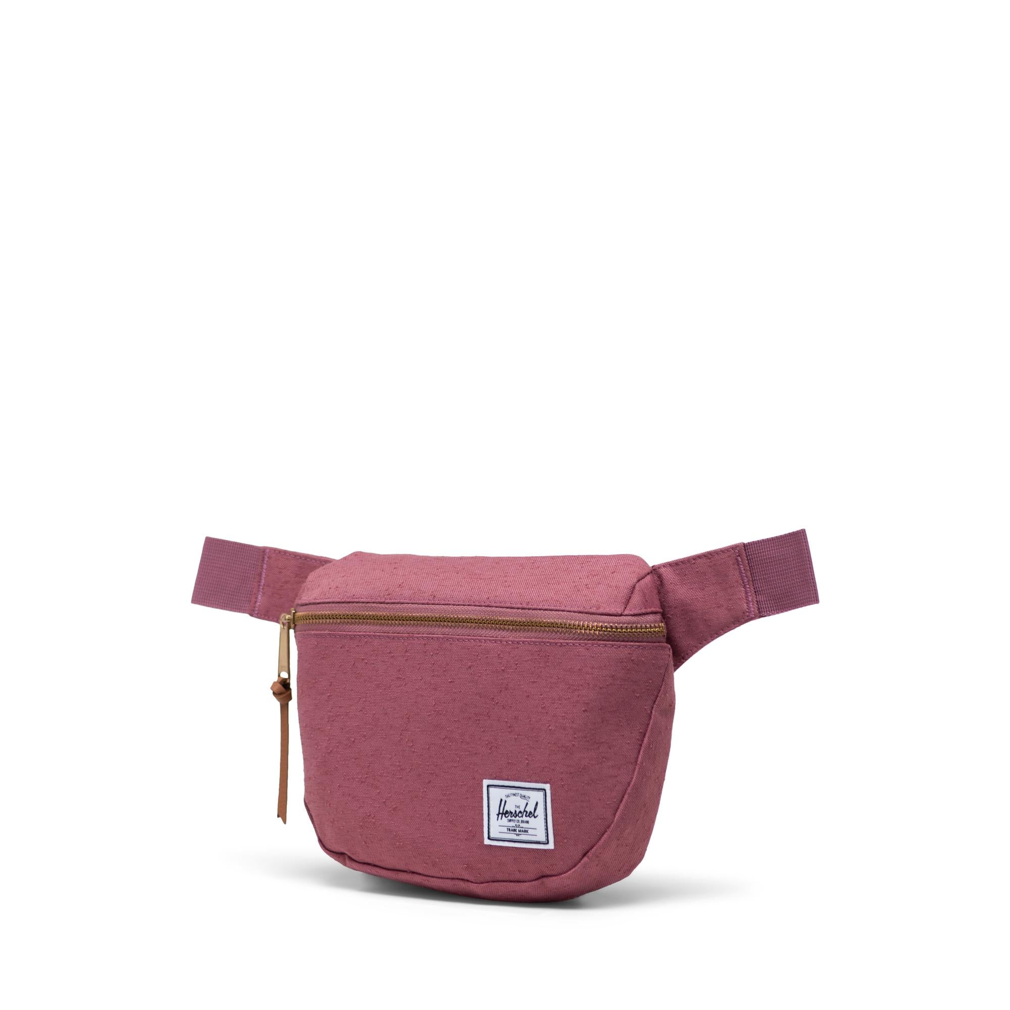 Herschel Fifteen Hip Pack, deco rose slub — available at Norwood