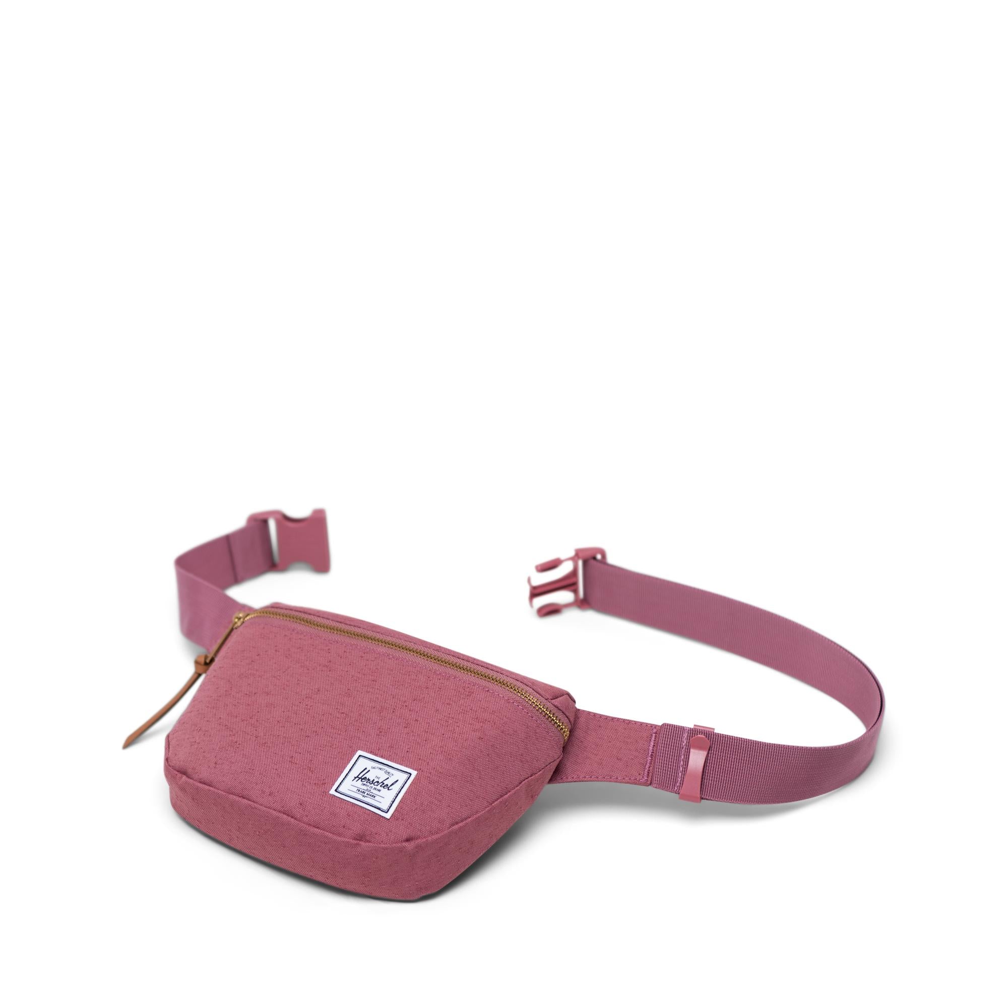 Herschel Fifteen Hip Pack, deco rose slub — available at Norwood