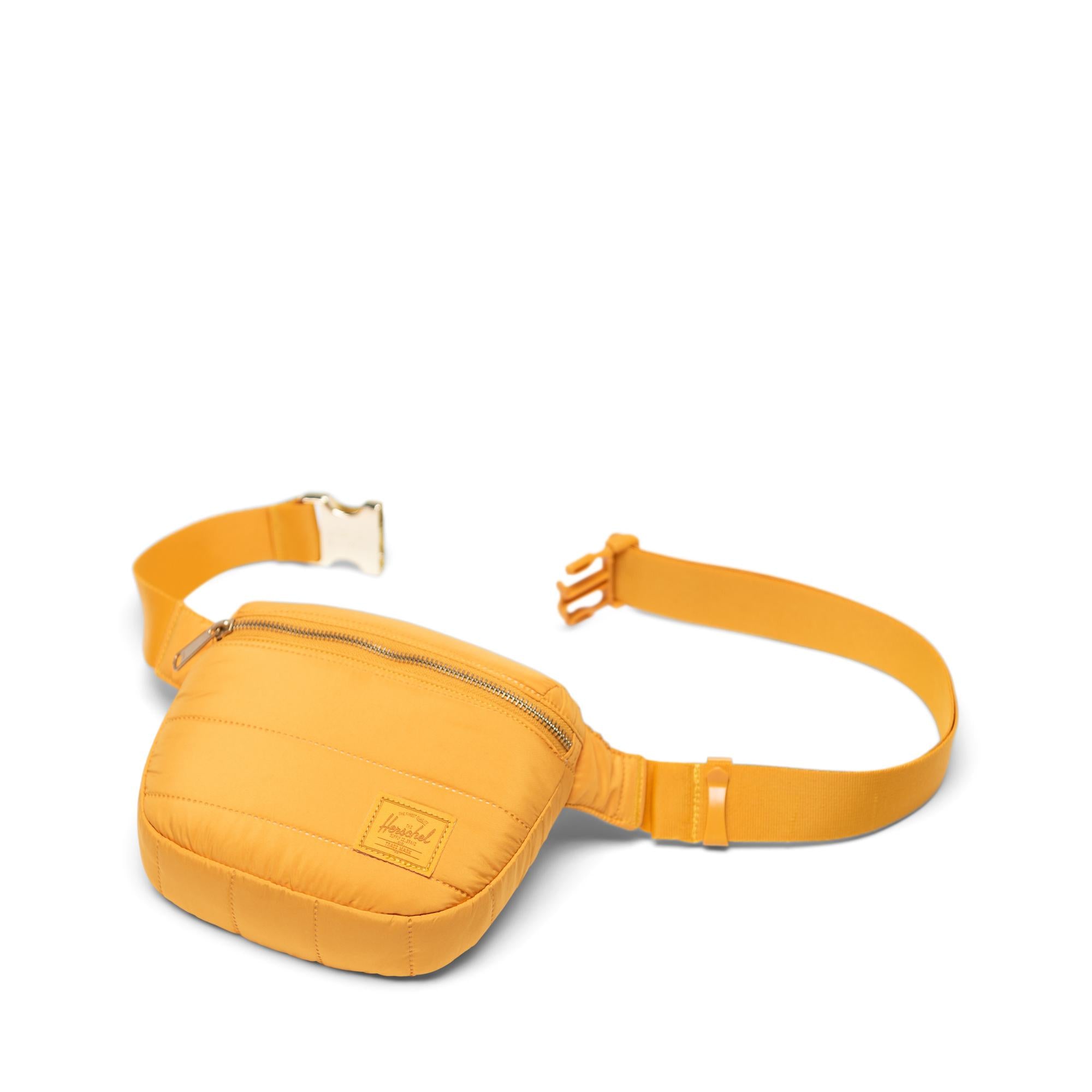 Herschel Fifteen Quilted hip pack, sunflower — available at Norwood