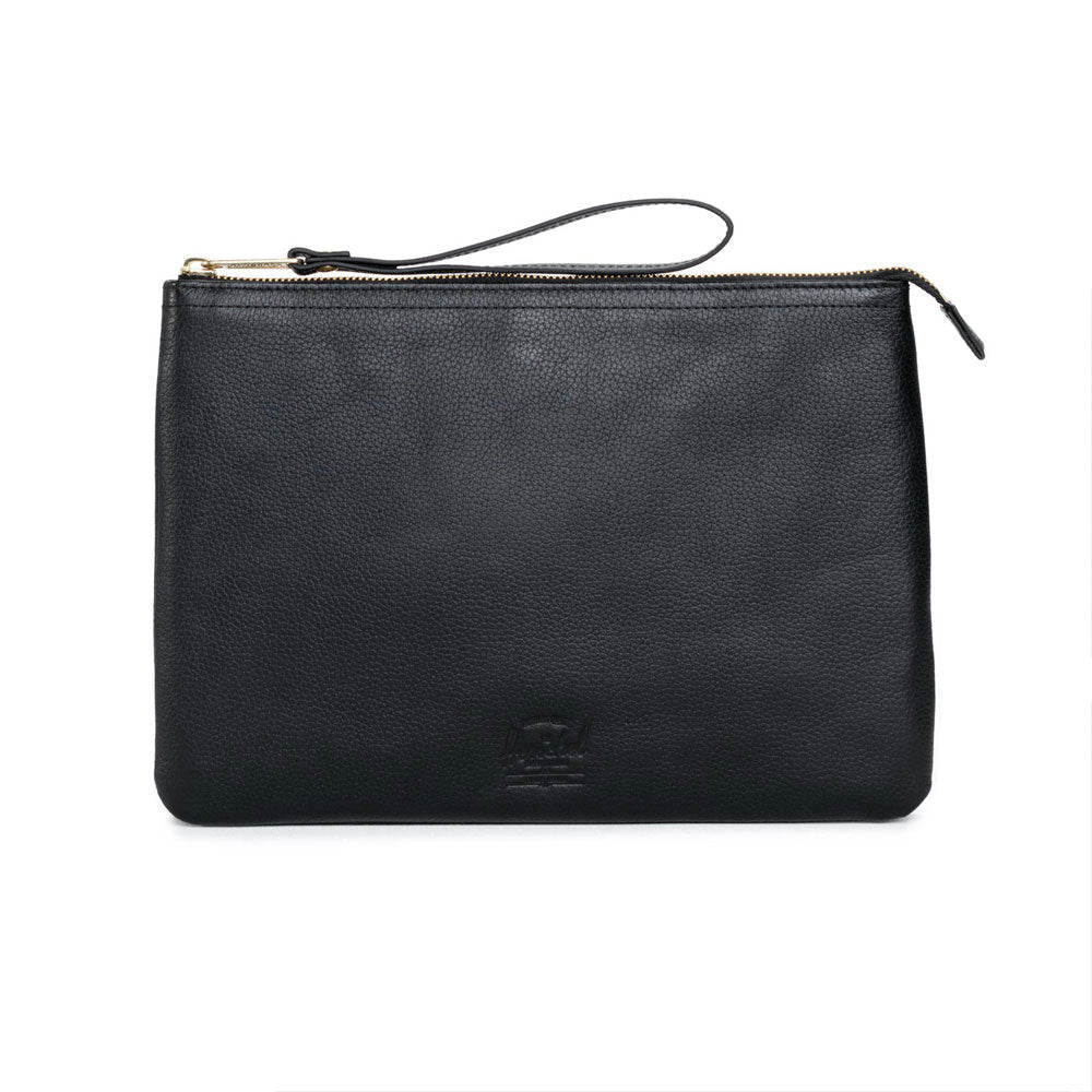 Herschel Casey XL Leather Bag - Black — available at Norwood