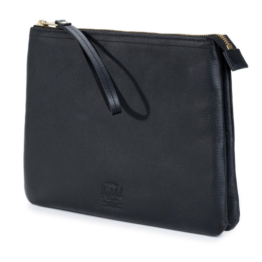 Herschel Casey XL Leather Bag - Black — available at Norwood