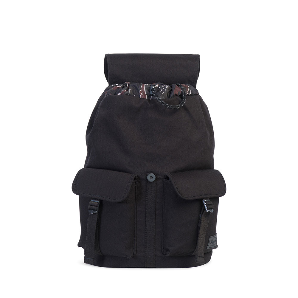 Herschel Dawson Backpack, Cotton Twill Black — available at Norwood