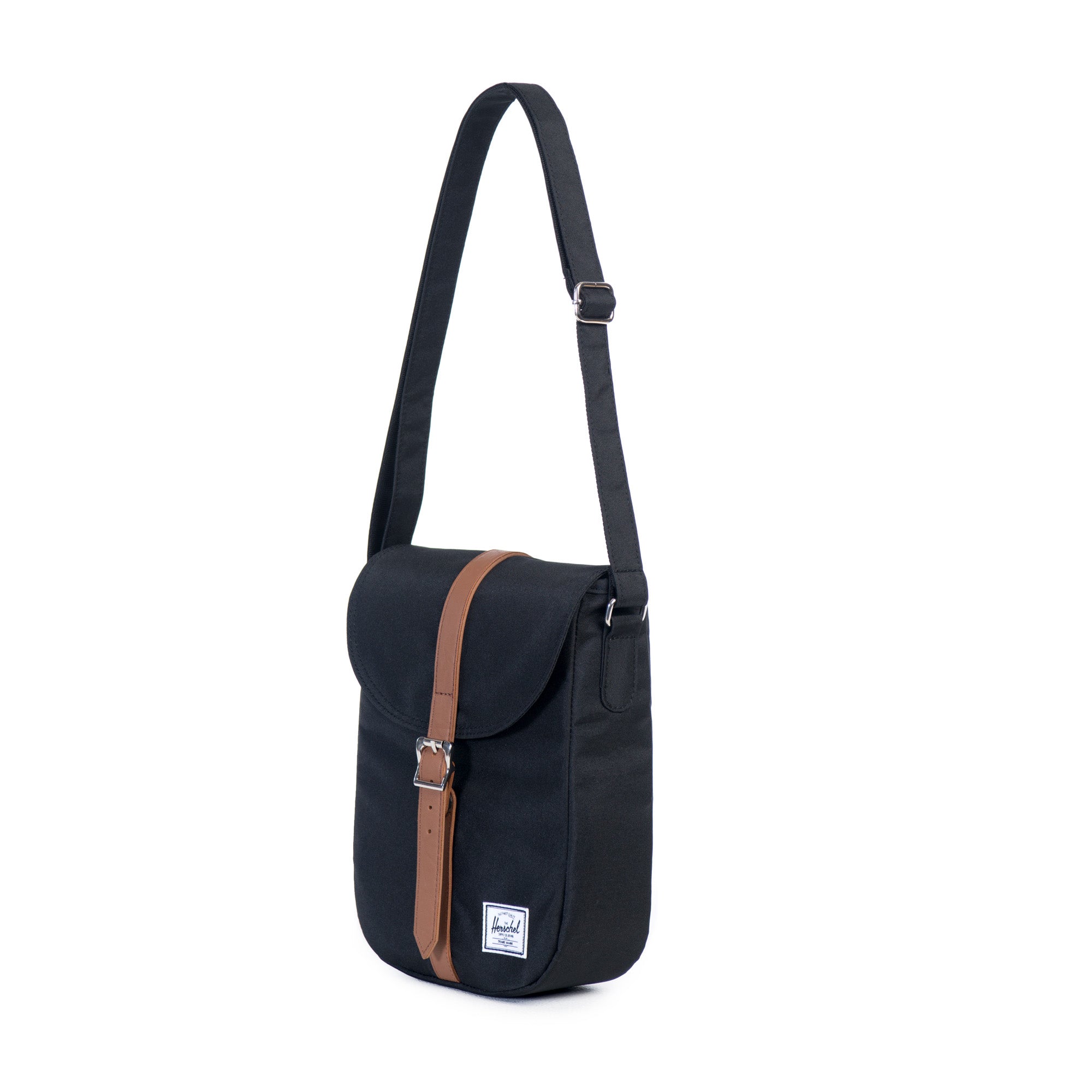 Herschel Kingsgate Crossbody Bag, 300D Poly Black — available at Norwood