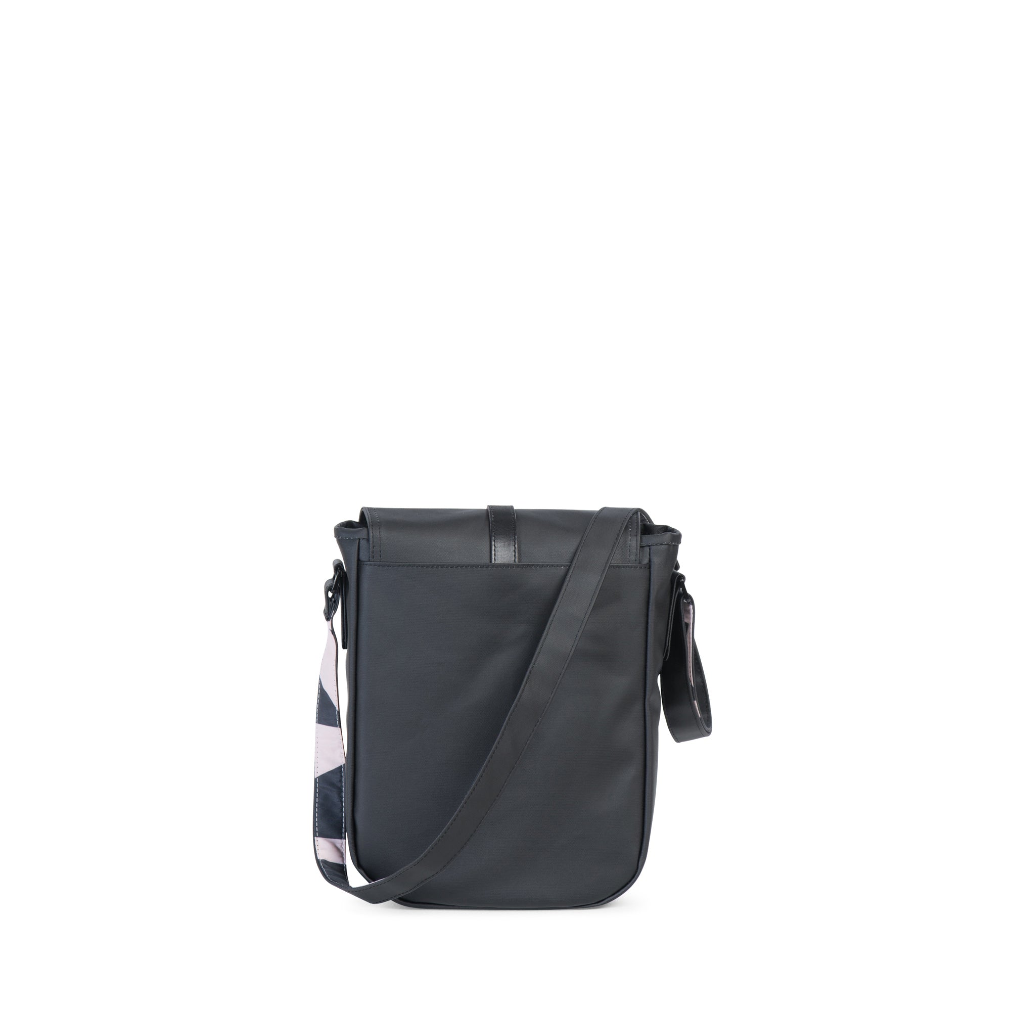 Herschel Kingsgate Crossbody Bag, Black Canvas/Leather — available at Norwood