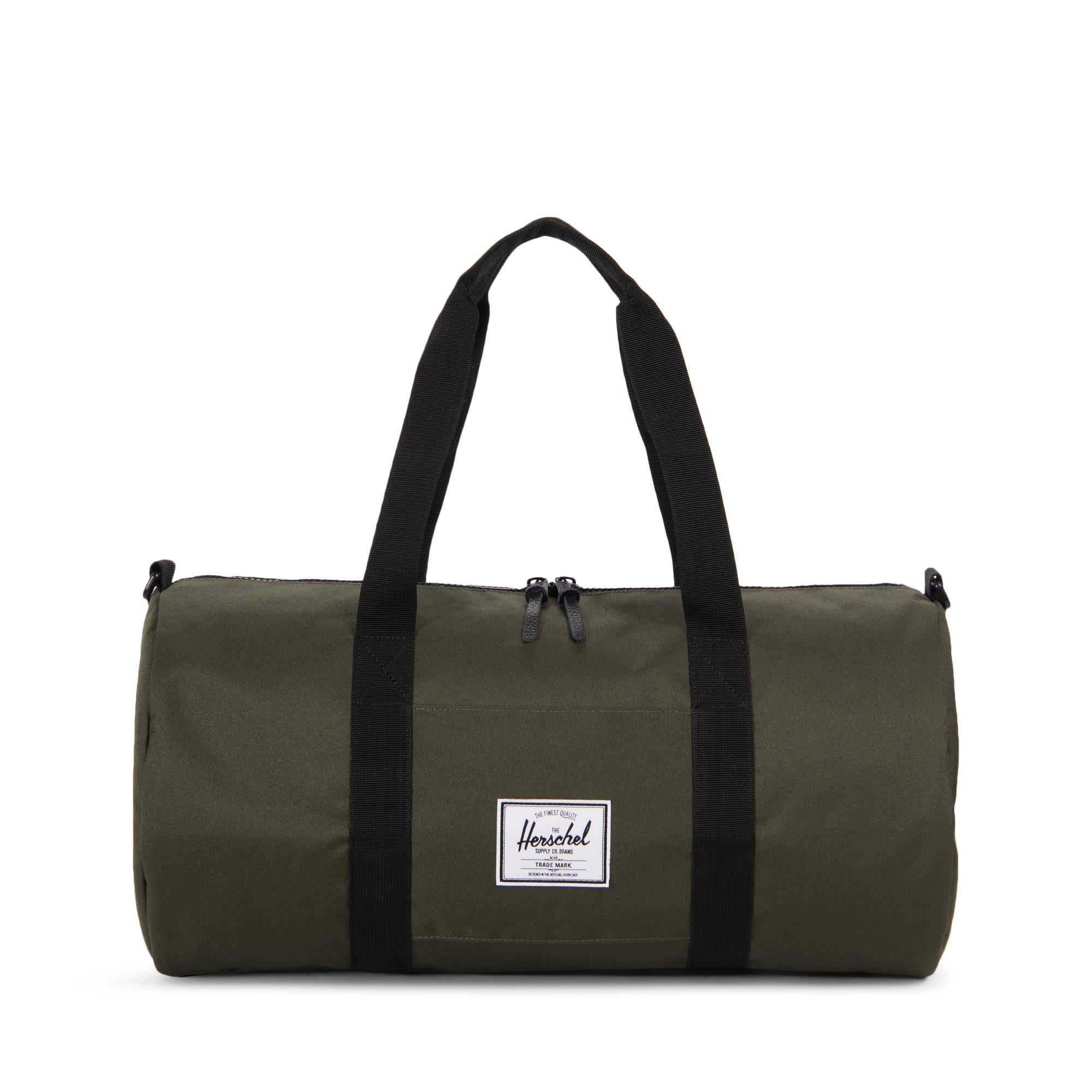 Herschel Sutton Mid duffle, forest night/black — available at Norwood