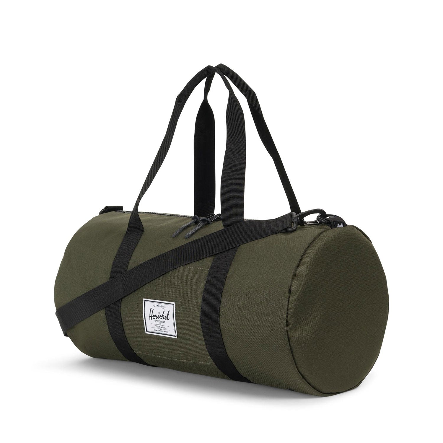 Herschel Sutton Mid duffle, forest night/black — available at Norwood