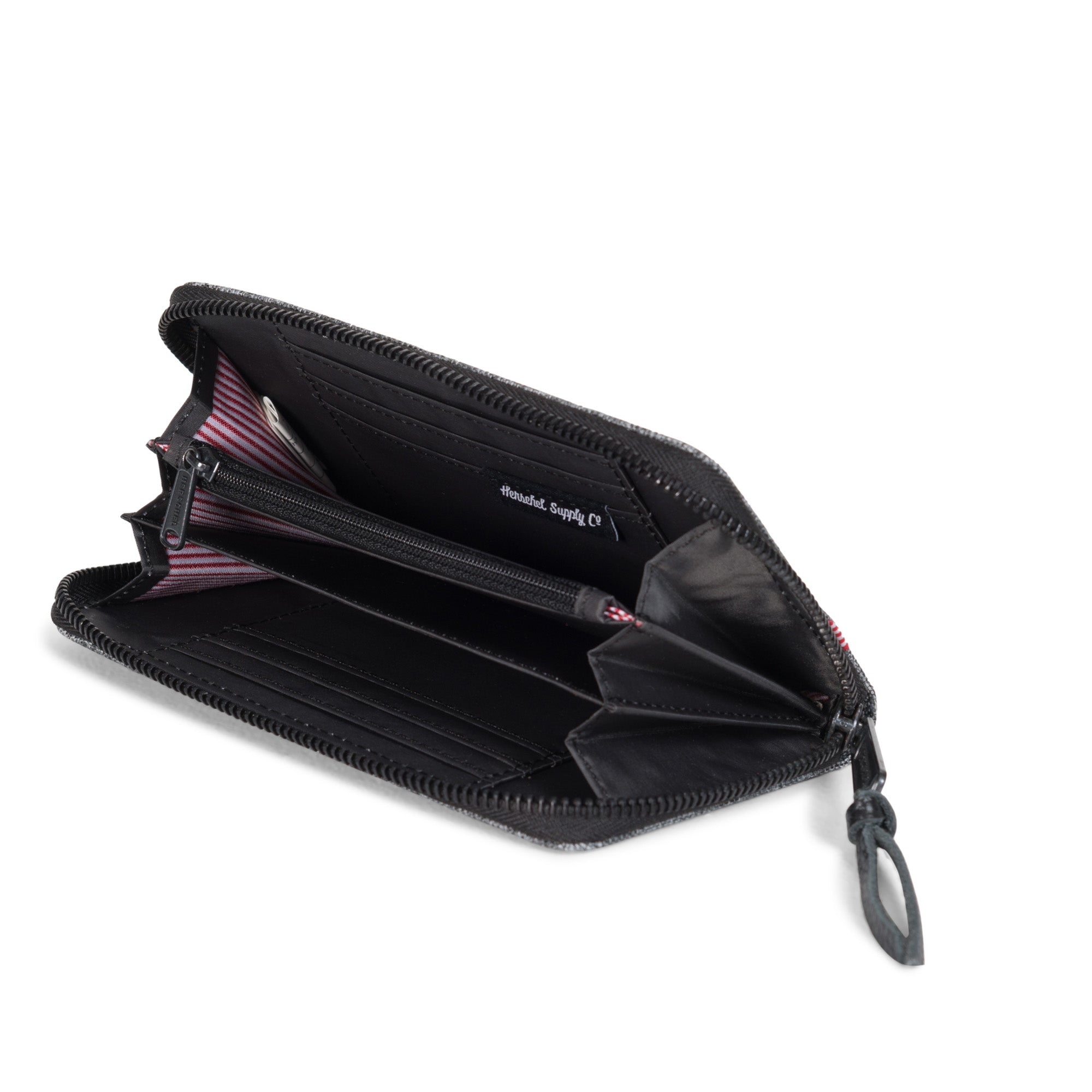 Herschel Thomas Wallet, 600D Poly Raven — available at Norwood