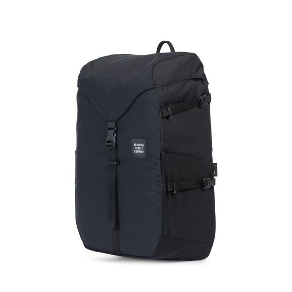 Herschel Barlow Trail Backpack, medium, black/black — available at Norwood