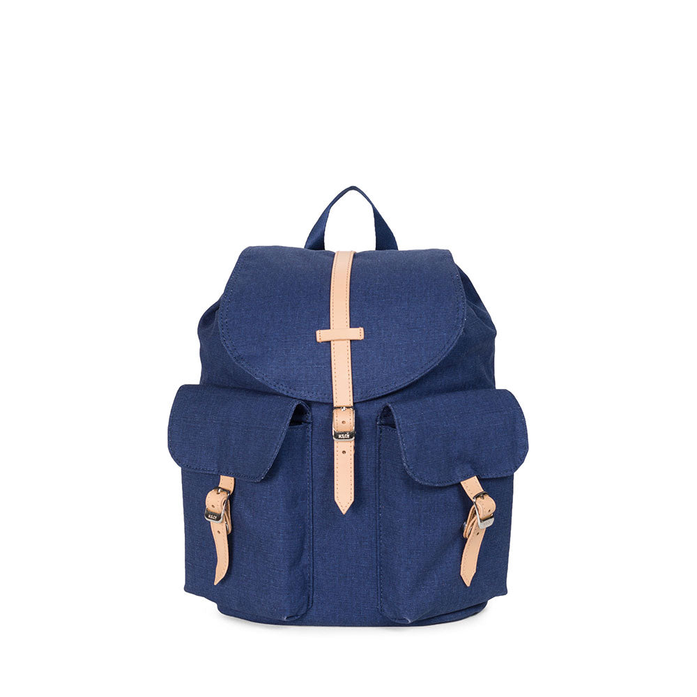 Herschel Dawson Backpack - Washed Denim/Veggie Tan Leather — available at Norwood