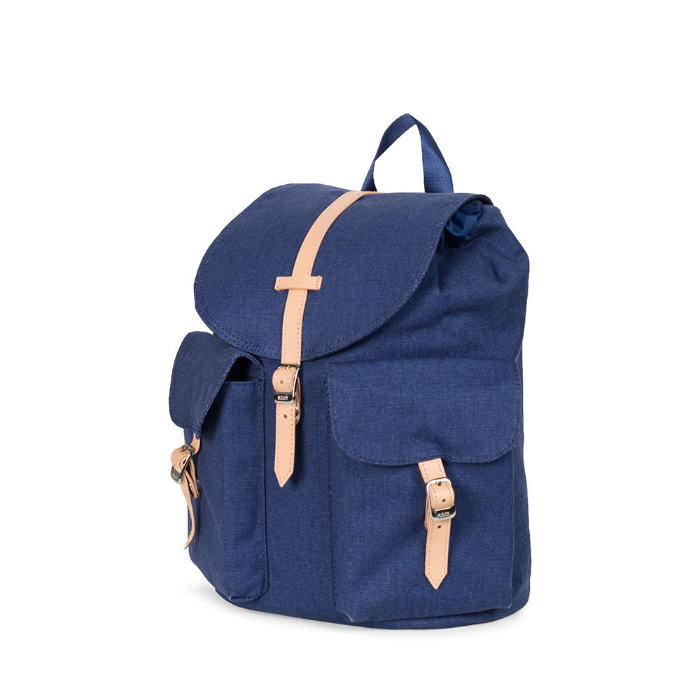 Herschel Dawson Backpack - Washed Denim/Veggie Tan Leather — available at Norwood