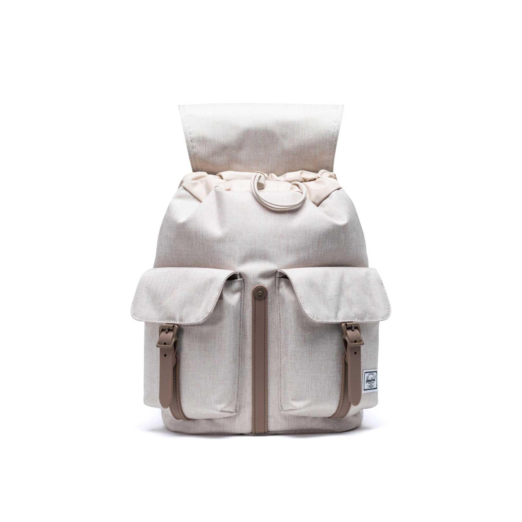 Herschel Dawson Bag, overcast crosshatch/pine bark — available at Norwood