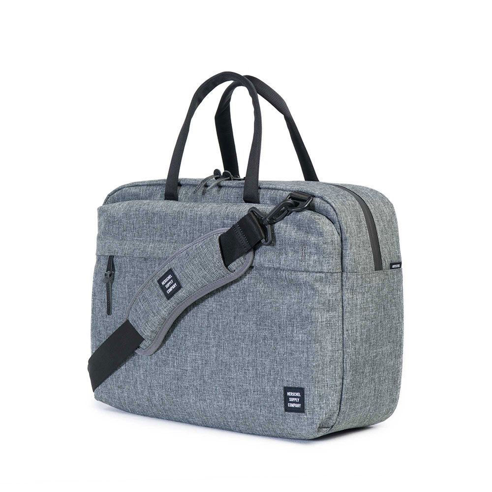 Herschel Sandford Messenger - Raven Crosshatch — available at Norwood