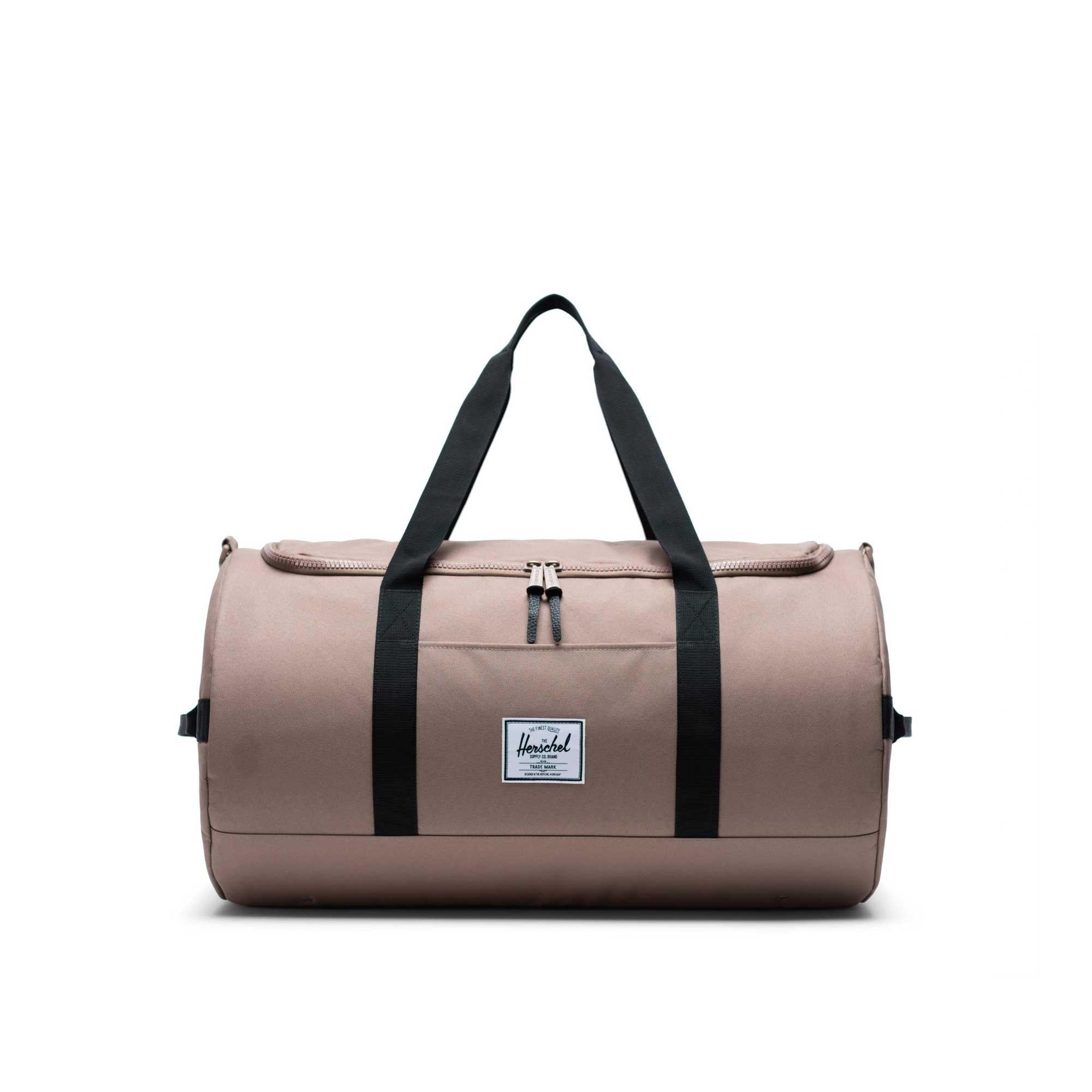 Herschel Sutton duffle, pine bark/black — available at Norwood