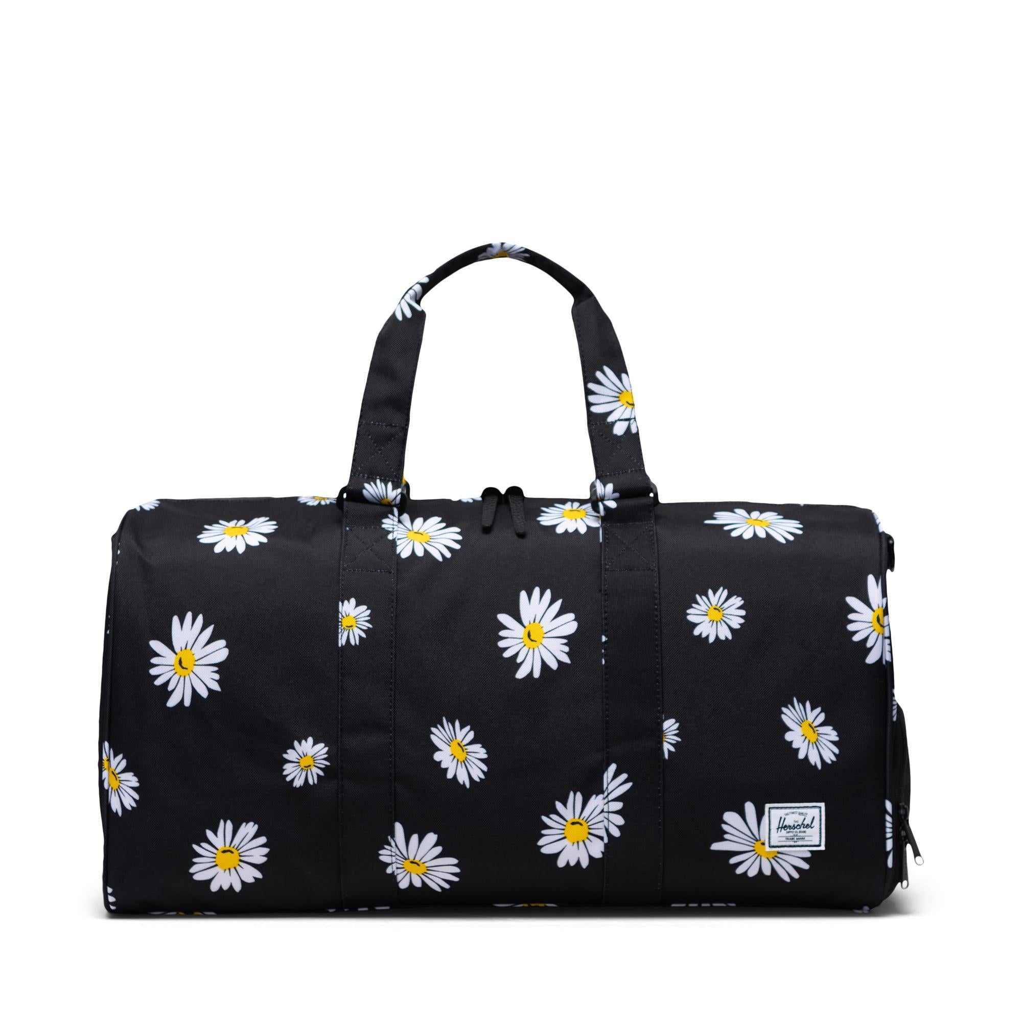 Herschel Novel Mid-Volume Duffle, Daisy Black — available at Norwood