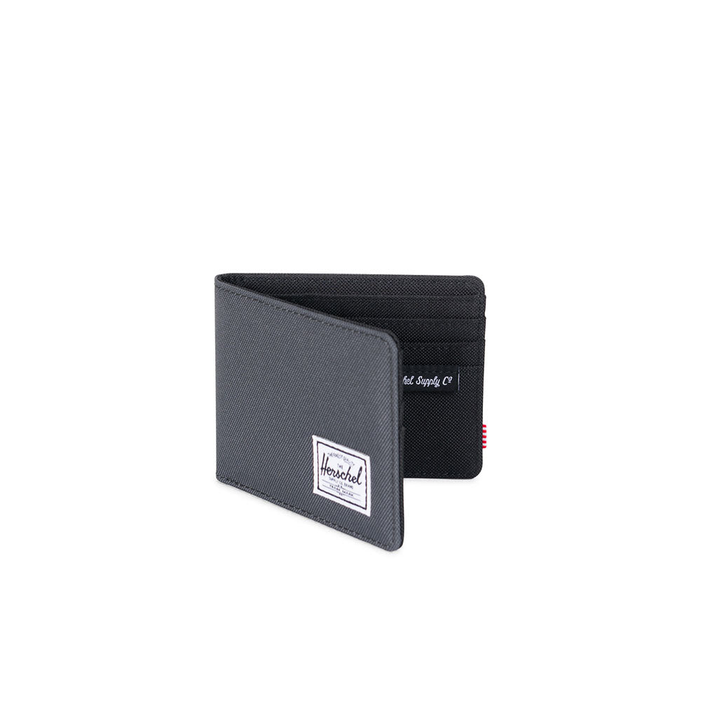 Herschel Roy Wallet - Black Dark Shadow — available at Norwood