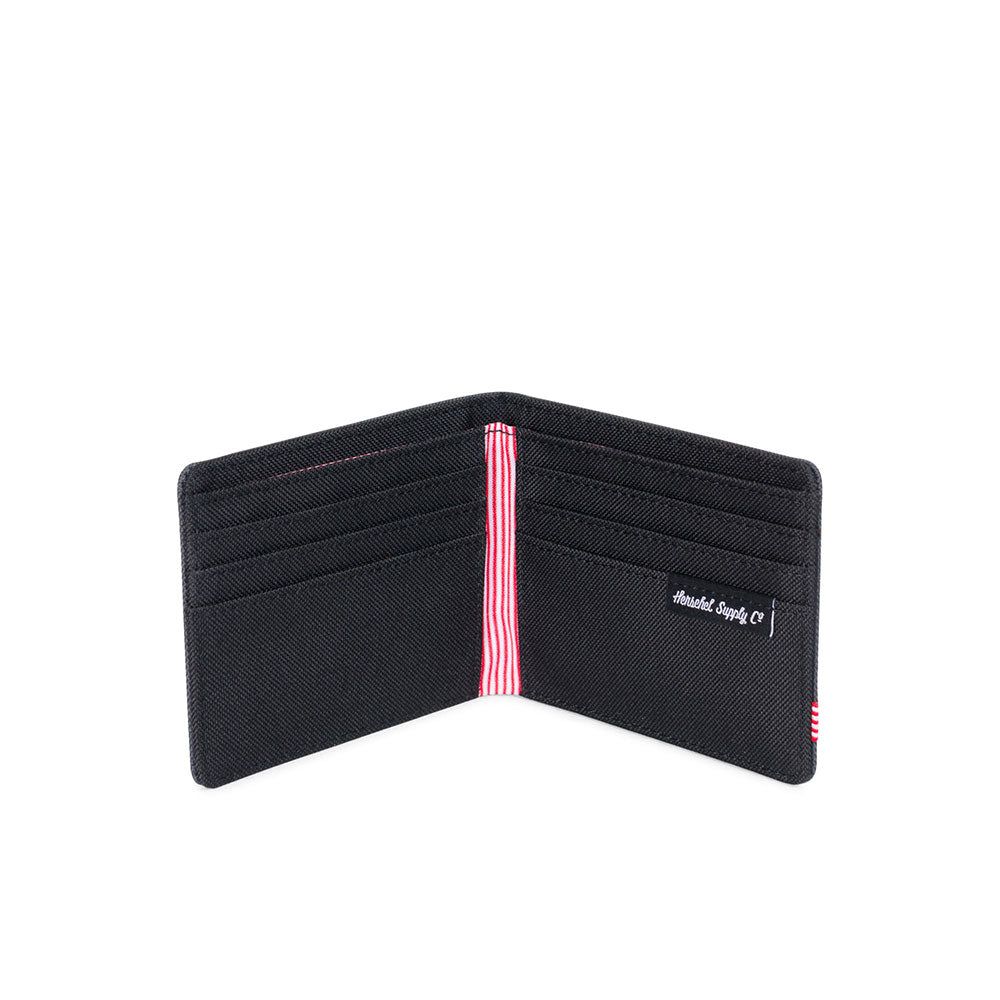 Herschel Roy Wallet - Black Dark Shadow — available at Norwood