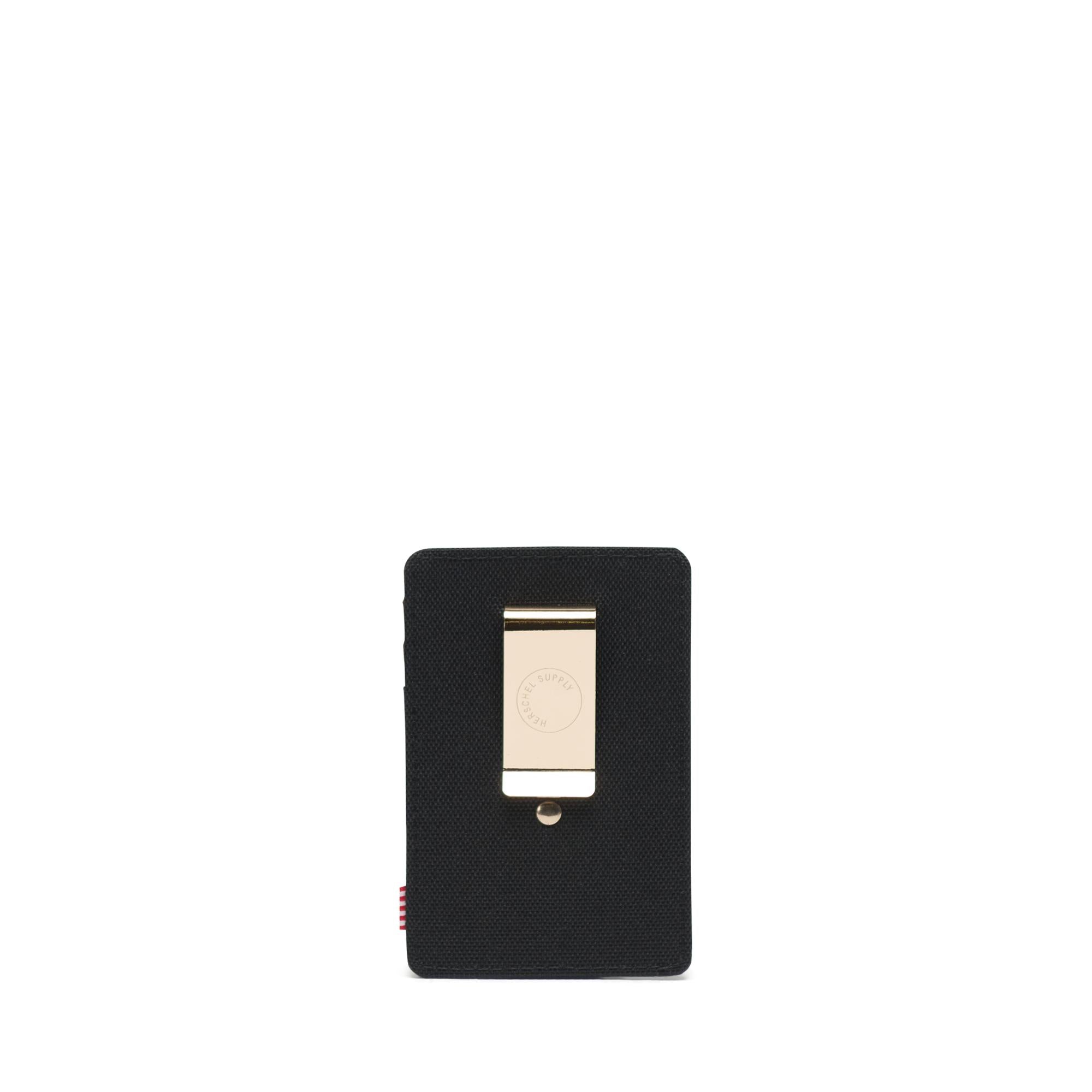Herschel Raven wallet, black/saddle brown — available at Norwood
