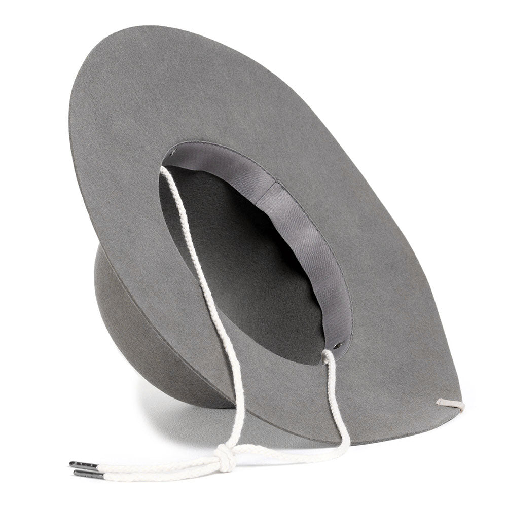 Herschel Gambier Felt Hat, Grey — available at Norwood