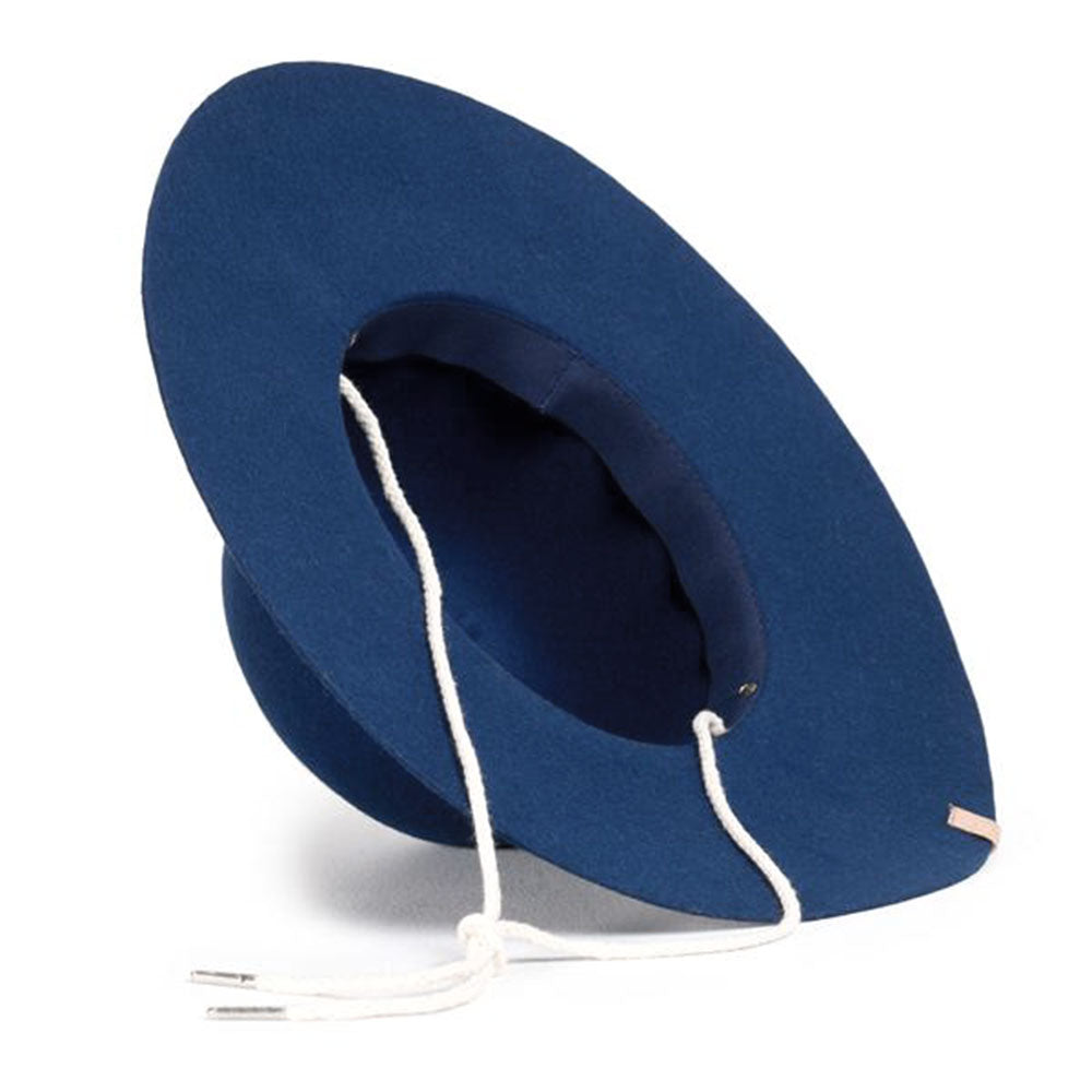 Herschel Gambier Felt Hat, Navy — available at Norwood