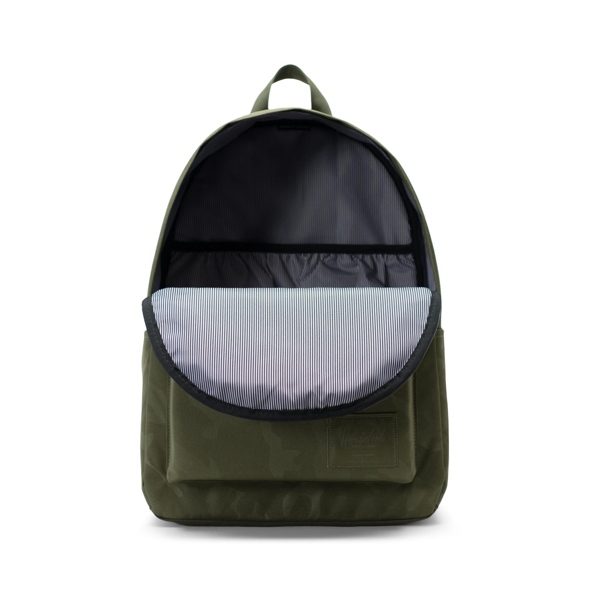 Herschel Classic XL backpack - olive night tonal camo — available at Norwood