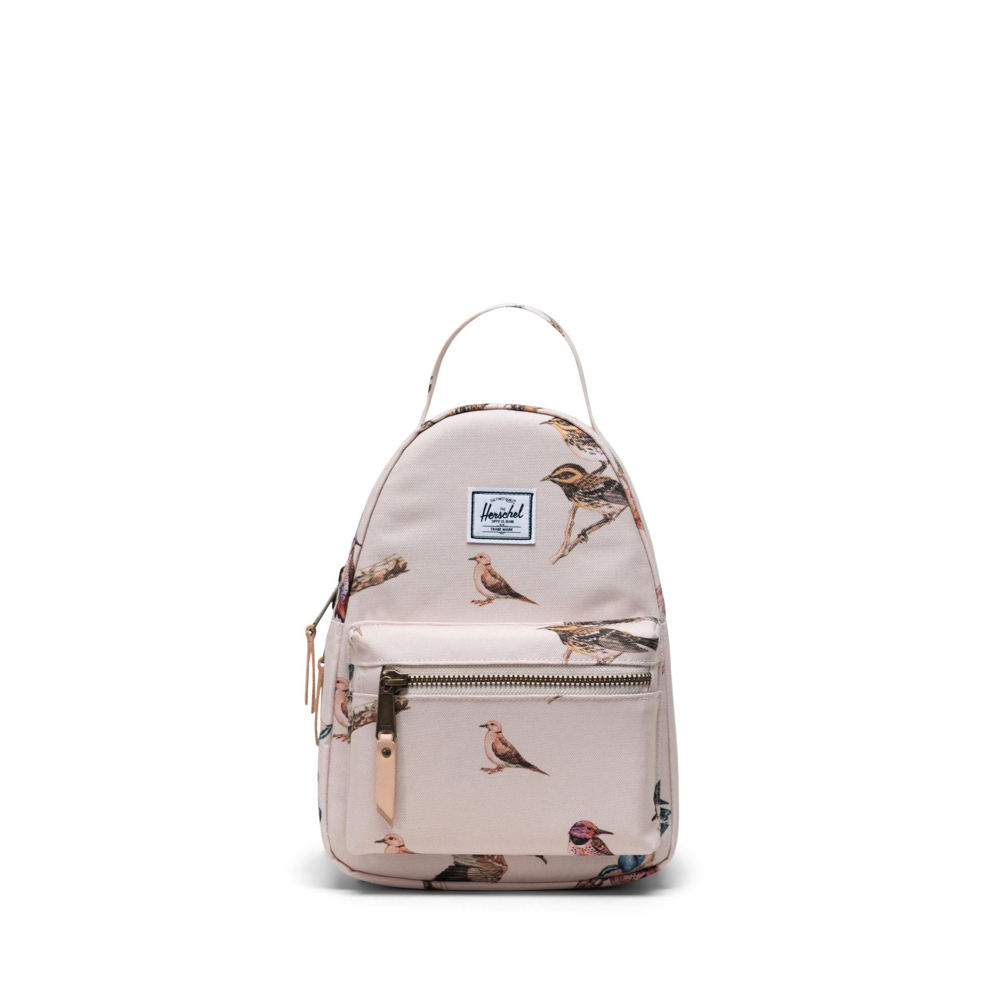 Herschel Nova Mini backpack - Birds of Herschel, natural — available at Norwood