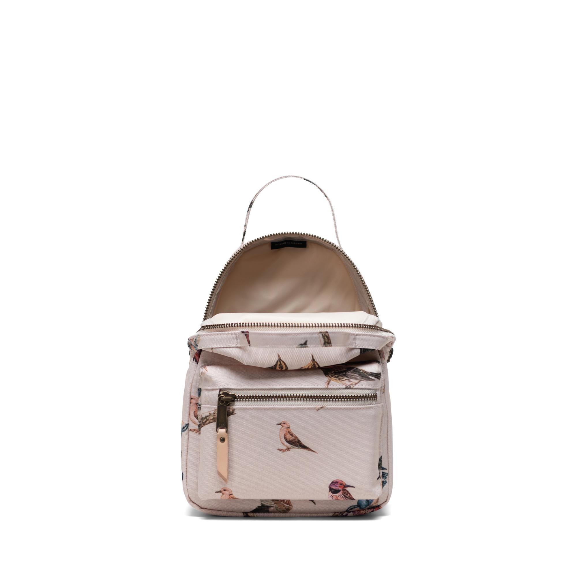 Herschel Nova Mini backpack - Birds of Herschel, natural — available at Norwood