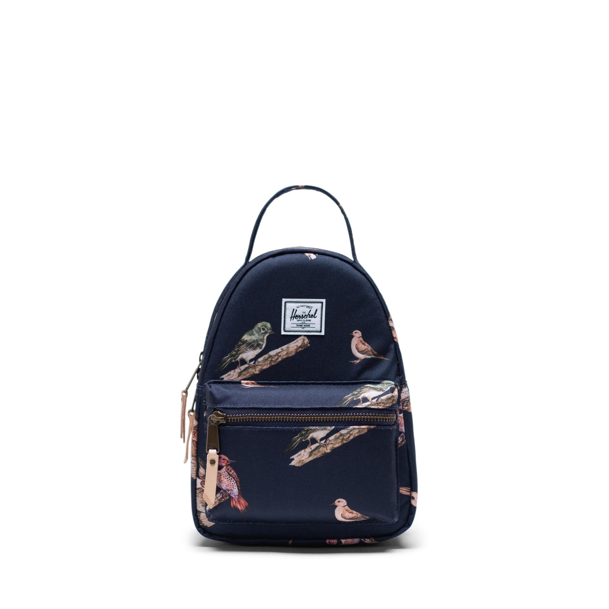 Herschel Nova Mini backpack - Birds of Herschel, peacoat — available at Norwood