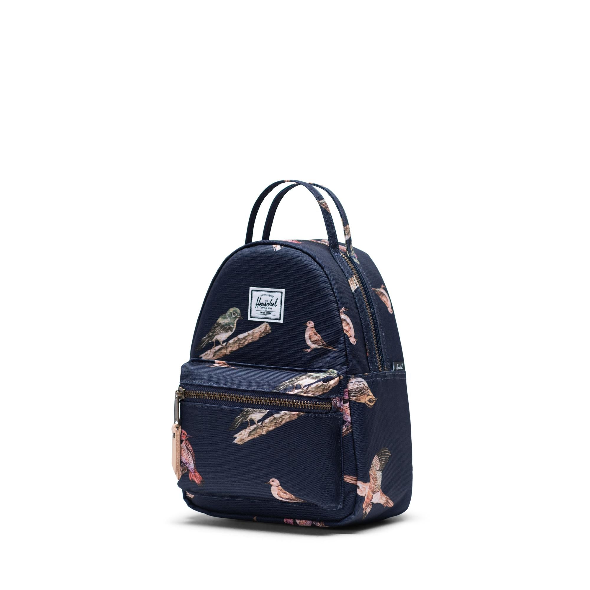 Herschel Nova Mini backpack - Birds of Herschel, peacoat — available at Norwood