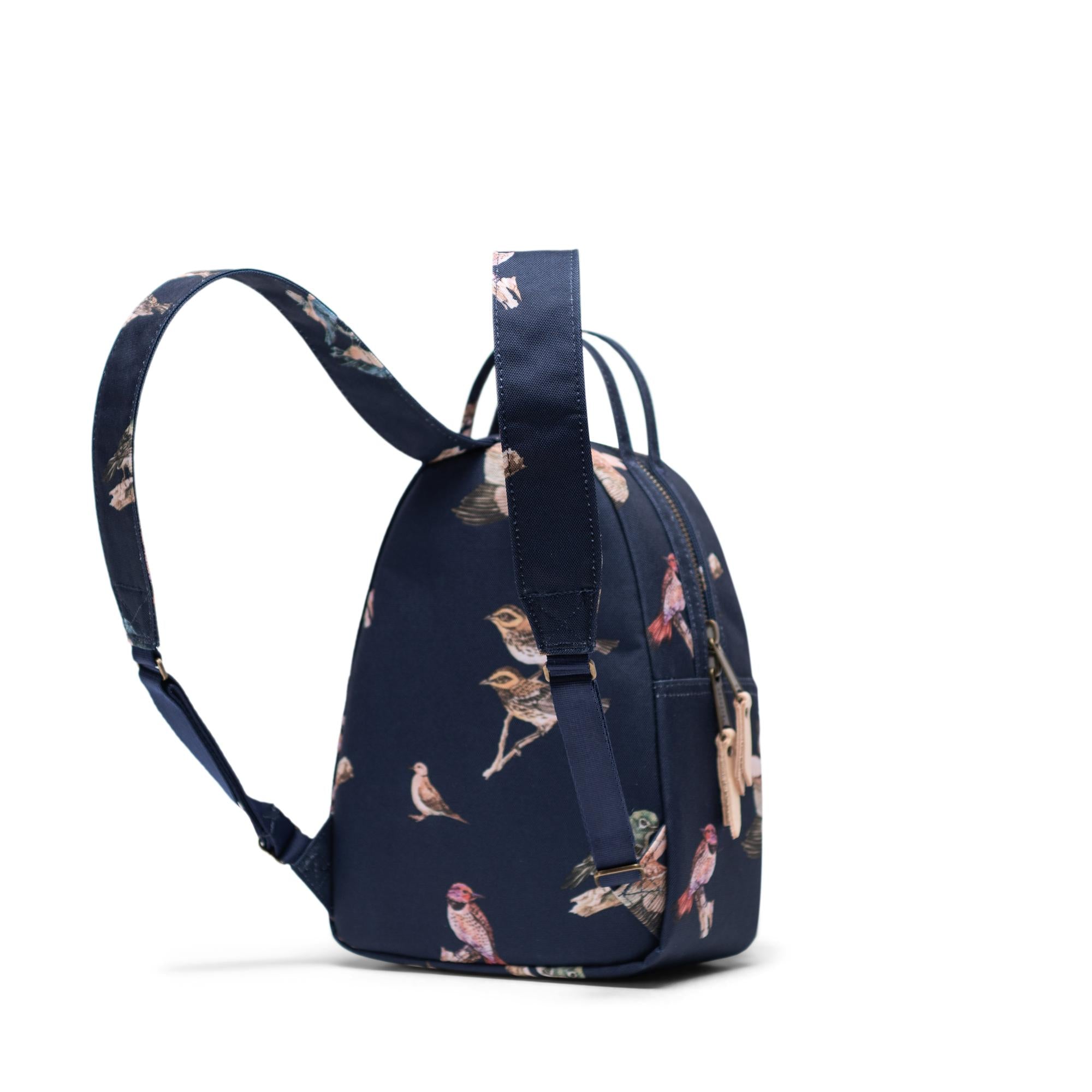 Herschel Nova Mini backpack - Birds of Herschel, peacoat — available at Norwood