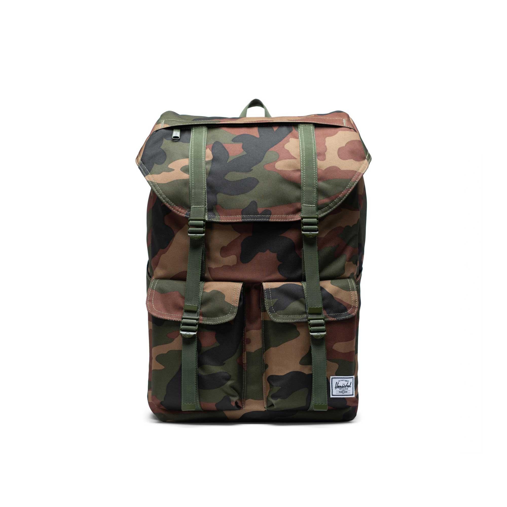 Herschel Buckingham Backpack, woodland camo — available at Norwood