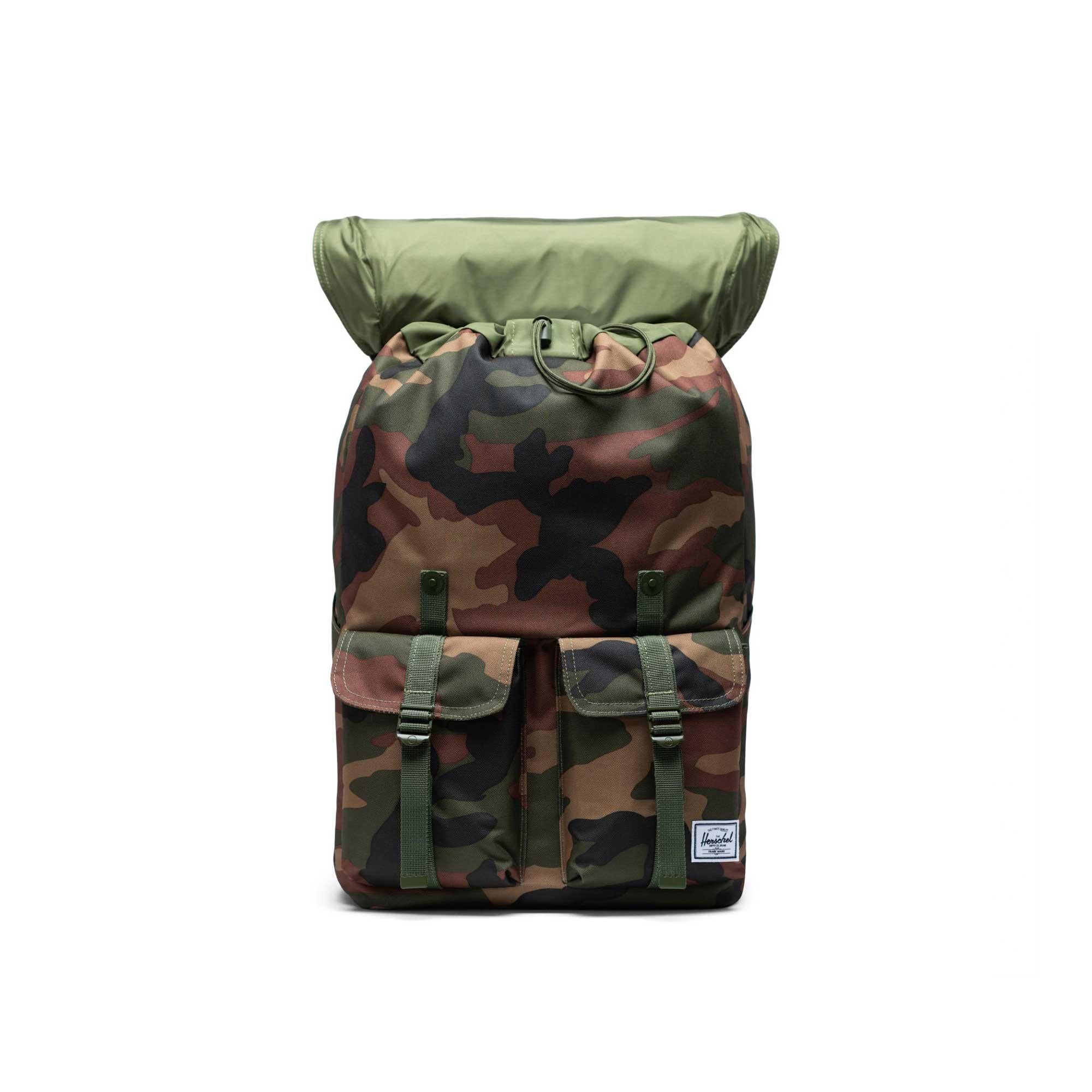 Herschel Buckingham Backpack, woodland camo — available at Norwood