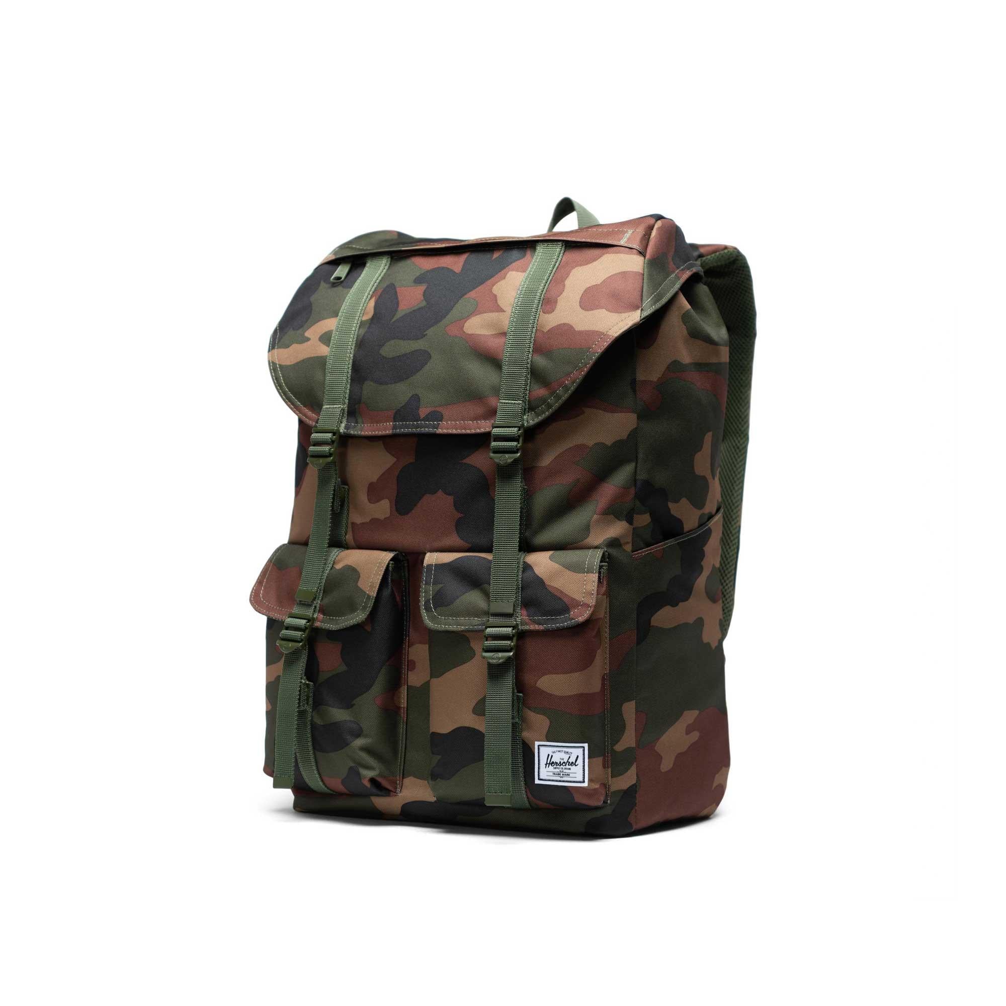 Herschel Buckingham Backpack, woodland camo — available at Norwood