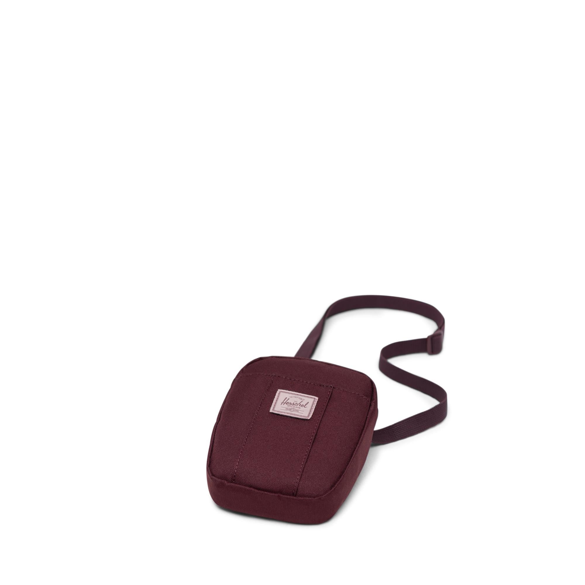 Herschel Cruz crossbody bag, plum/ash rose — available at Norwood