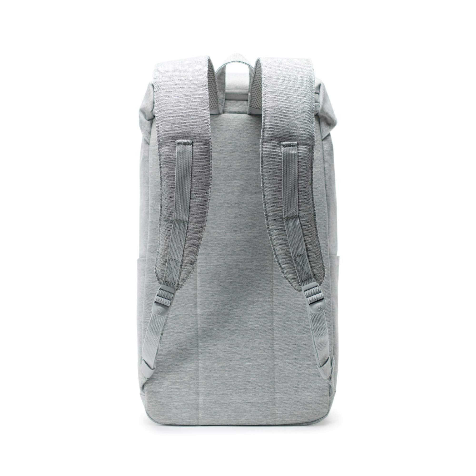 Herschel Thompson Backpack - light grey crosshatch — available at Norwood