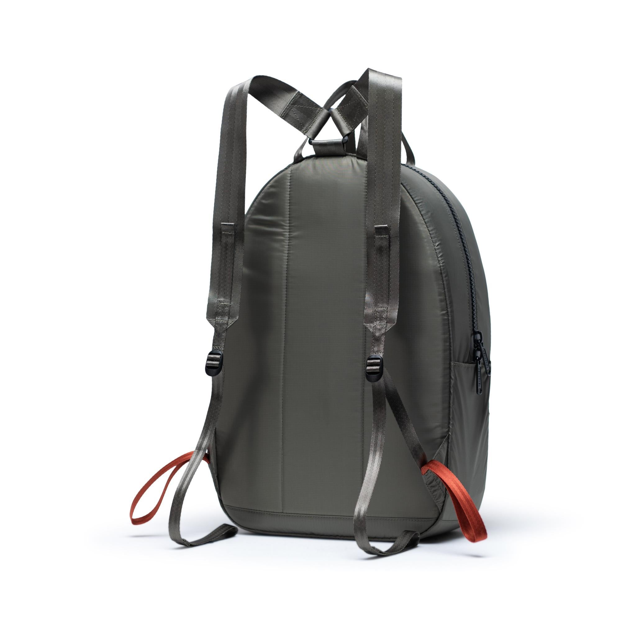 Herschel Studio HS6 backpack, dusty olive/picante/black — available at Norwood