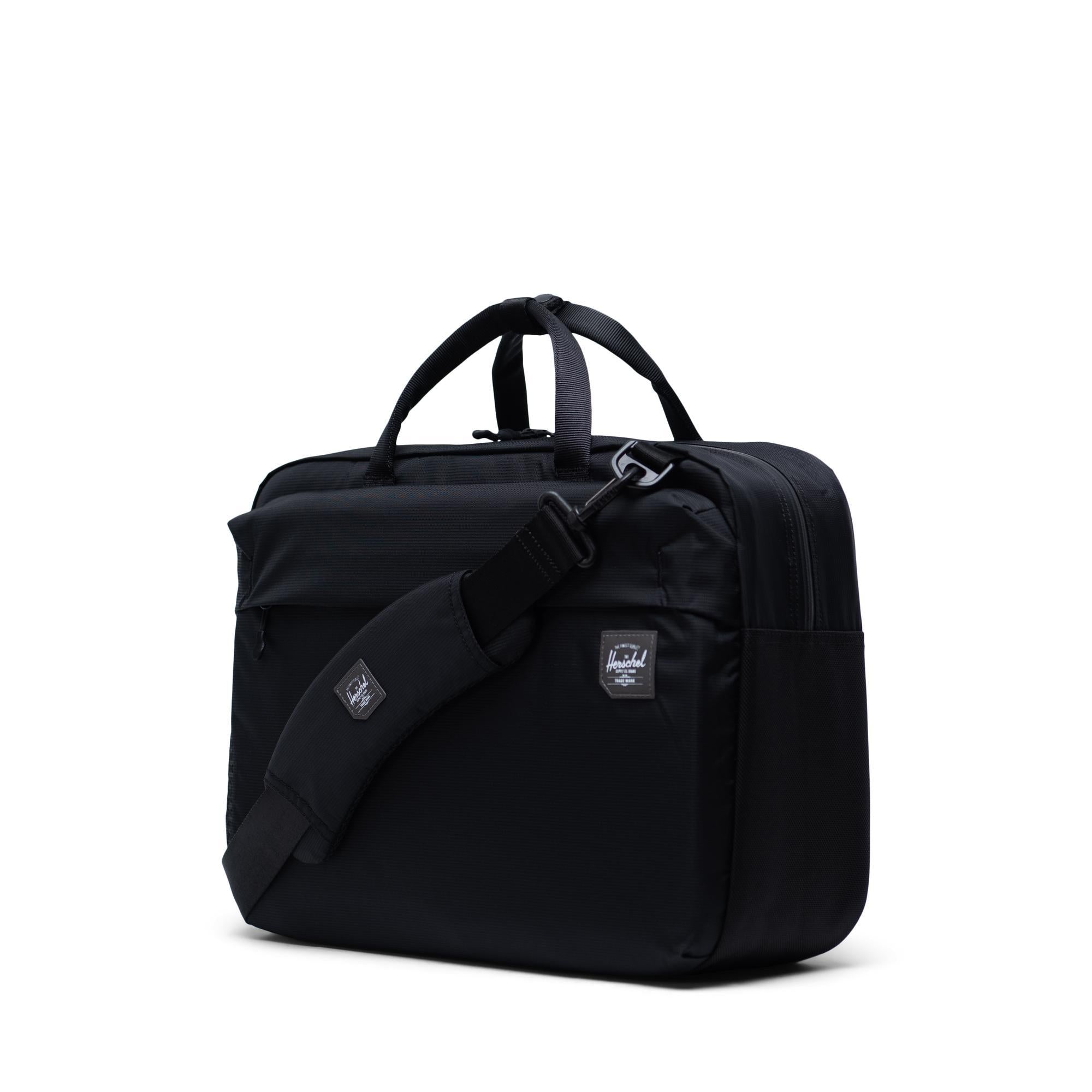 Herschel Britannia Trail messenger bag, black — available at Norwood