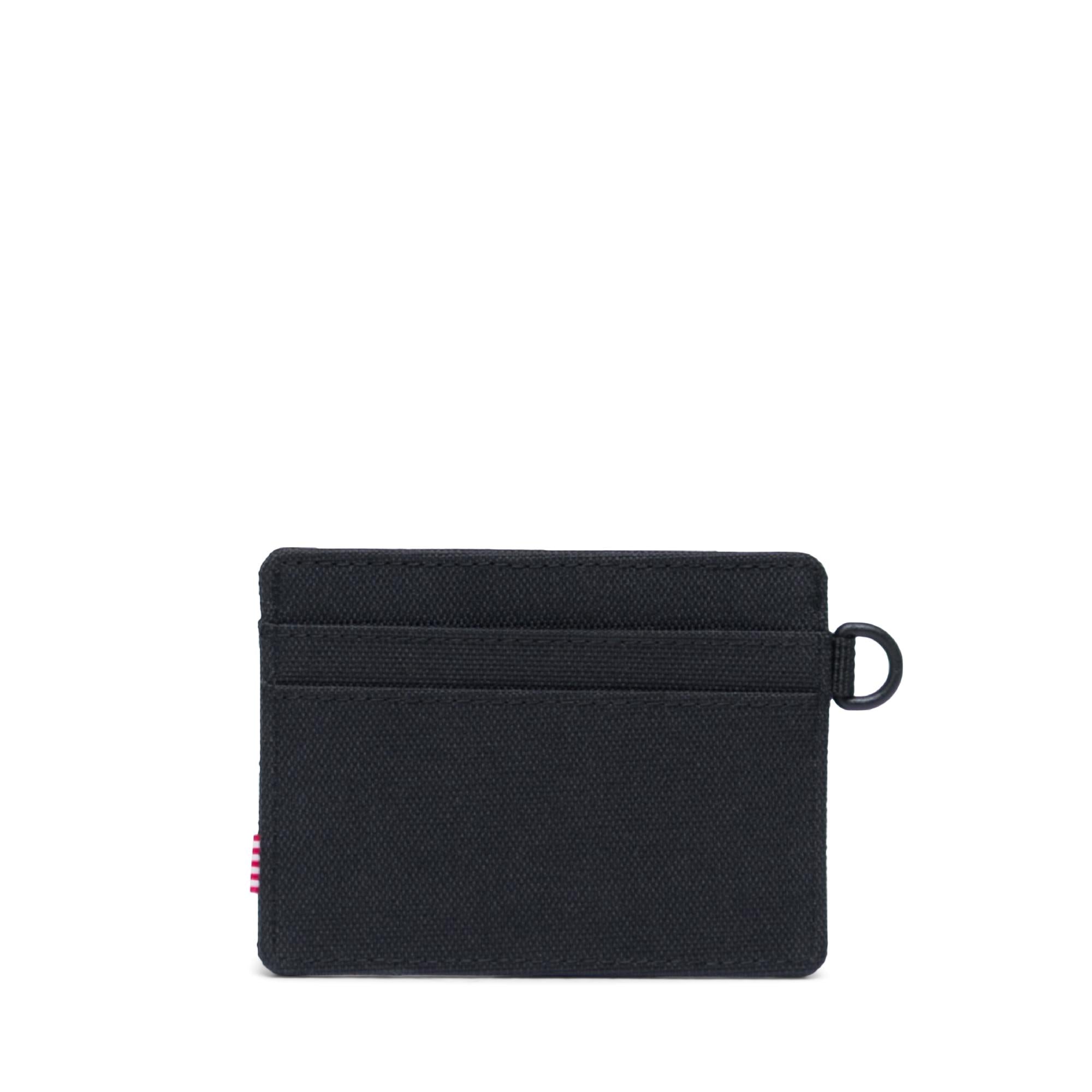 Herschel Charlie ID wallet, black — available at Norwood