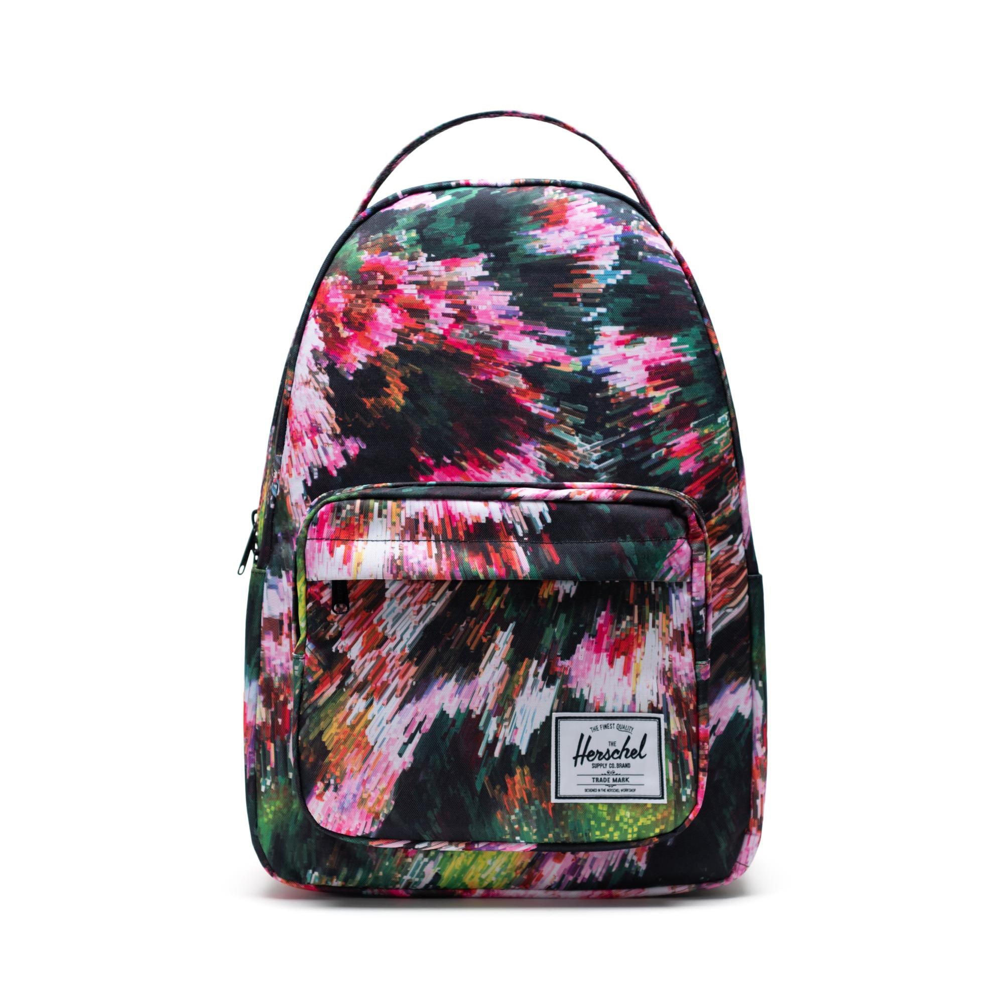 Herschel Miller Backpack, pixel floral — available at Norwood