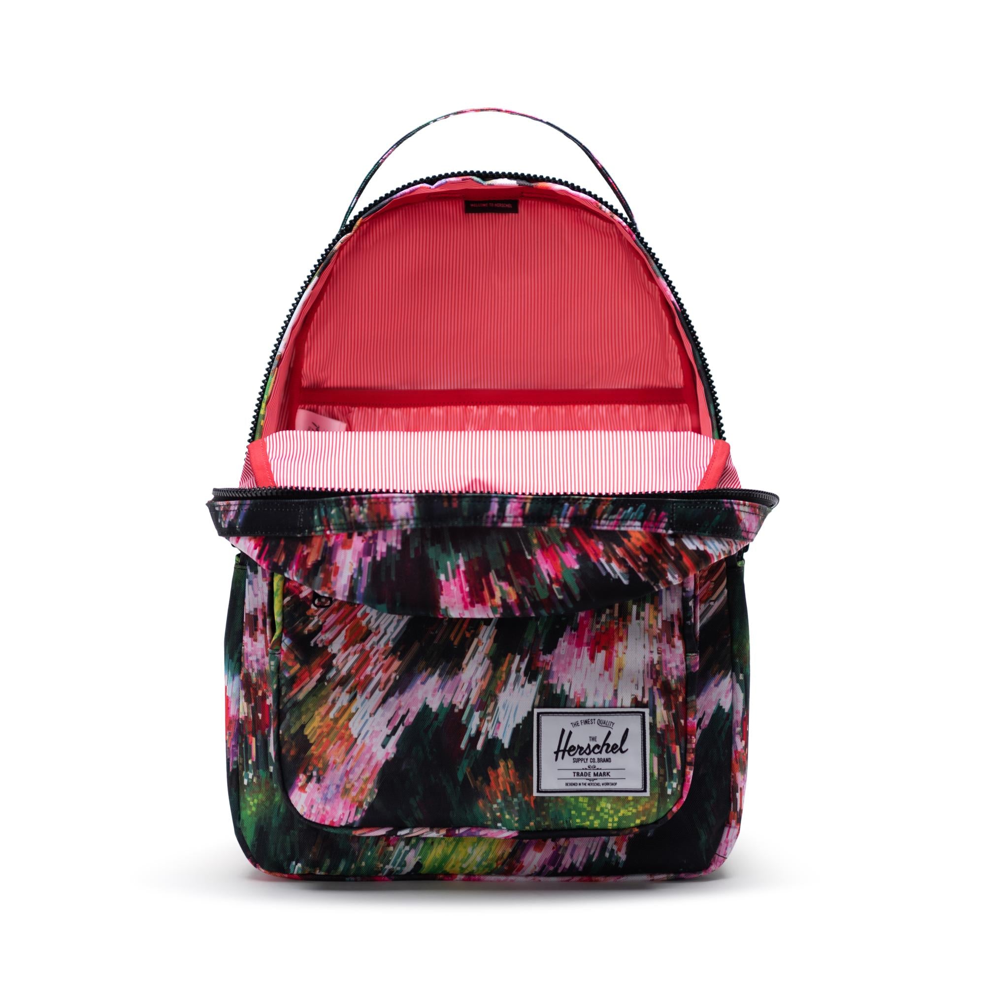 Herschel Miller Backpack, pixel floral — available at Norwood