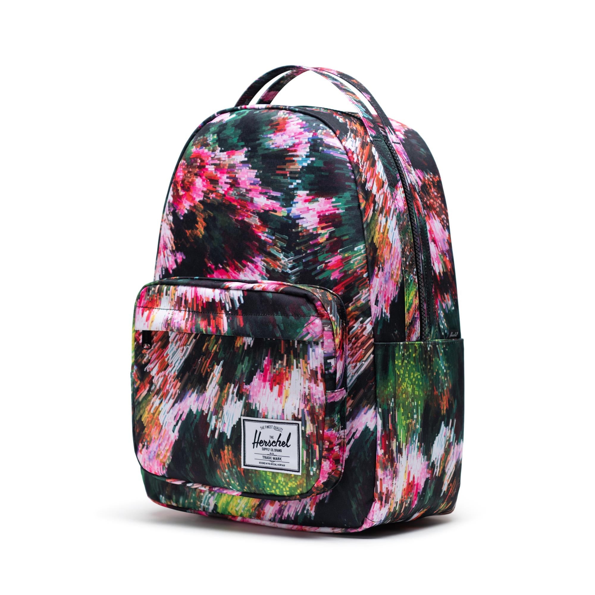 Herschel Miller Backpack, pixel floral — available at Norwood
