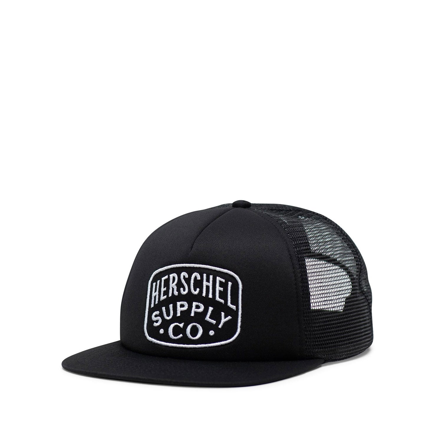 Herschel Whaler Mesh Patch Cap, black — available at Norwood