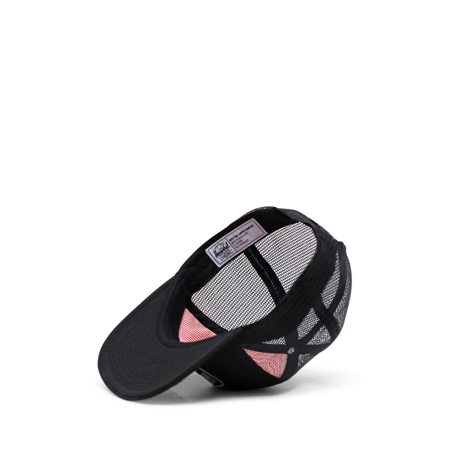 Herschel Whaler Mesh Patch Cap, black — available at Norwood