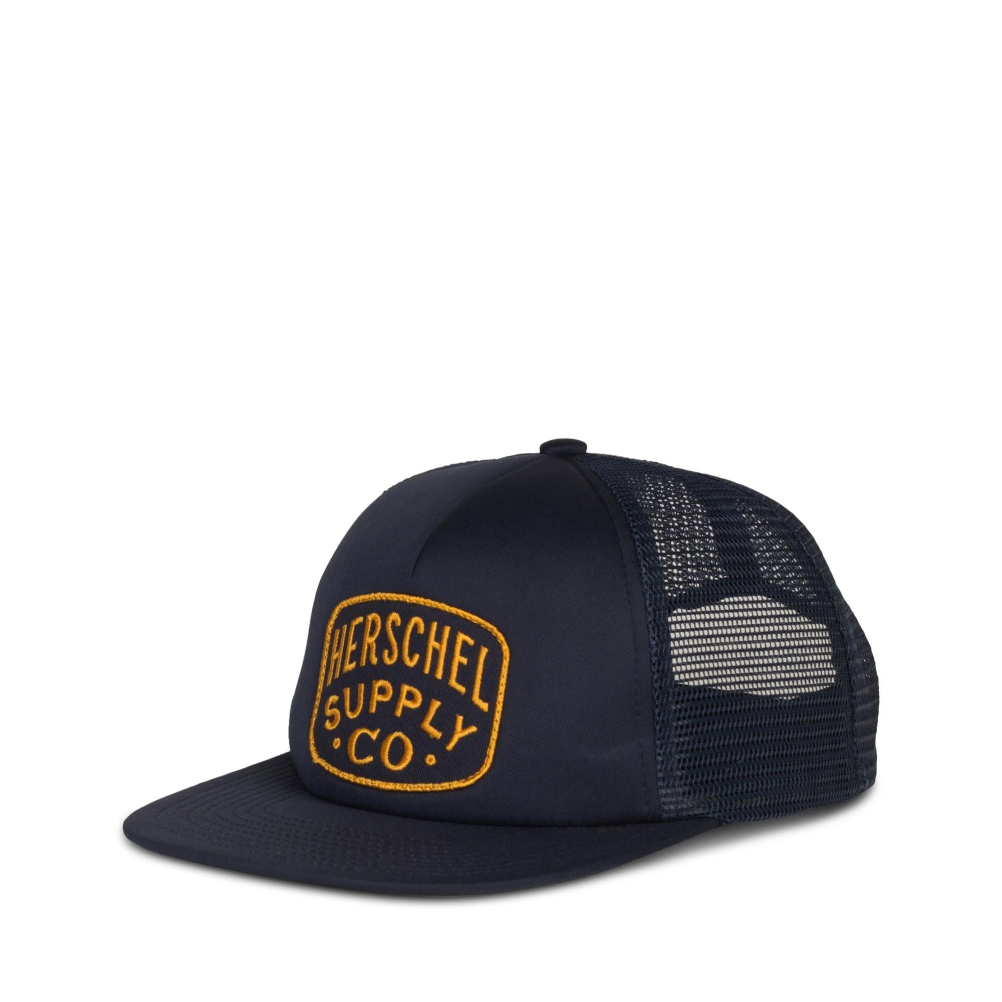Herschel Whaler Mesh Patch Cap, peacoat — available at Norwood