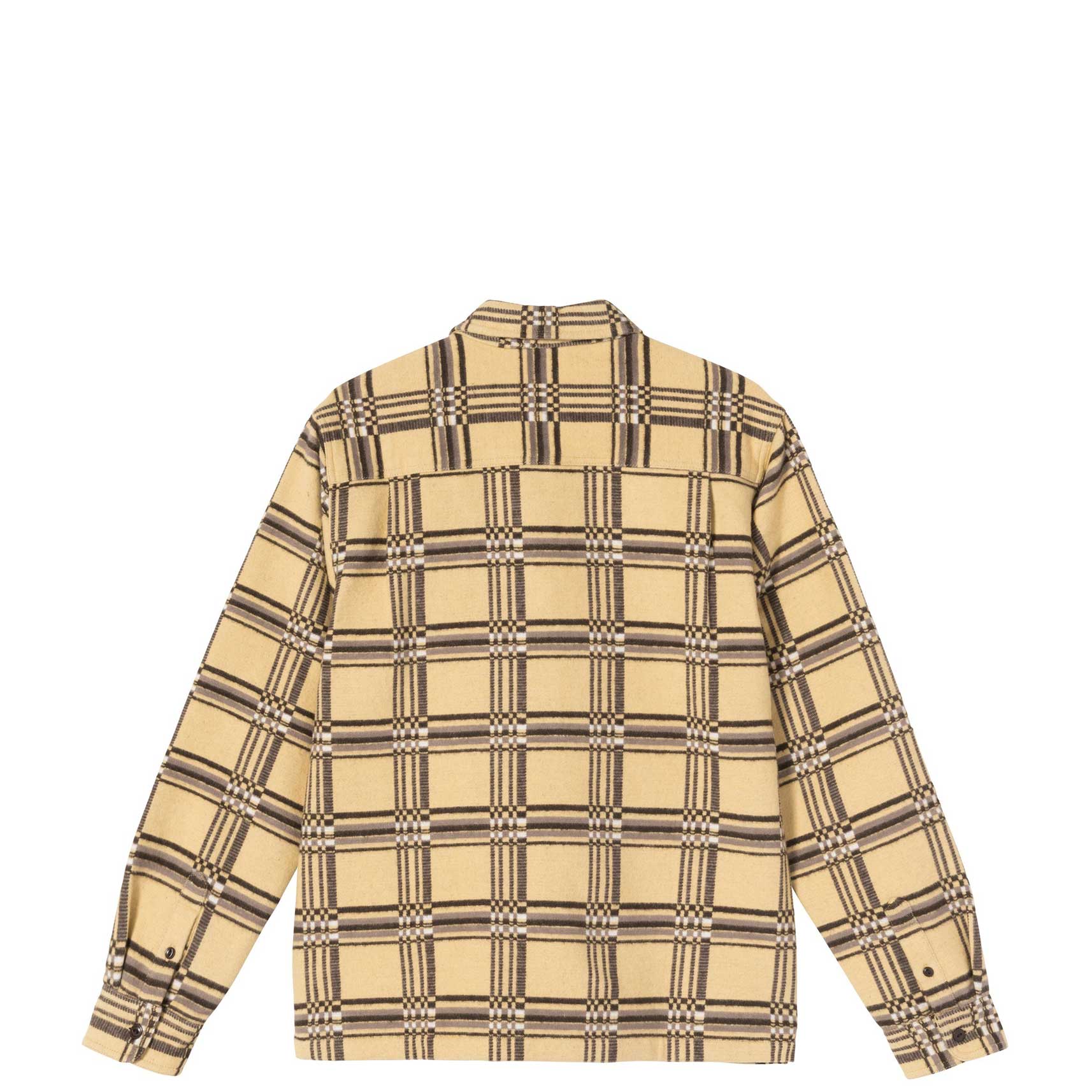 Stussy Langley Plaid L/S Shirt — available at Norwood