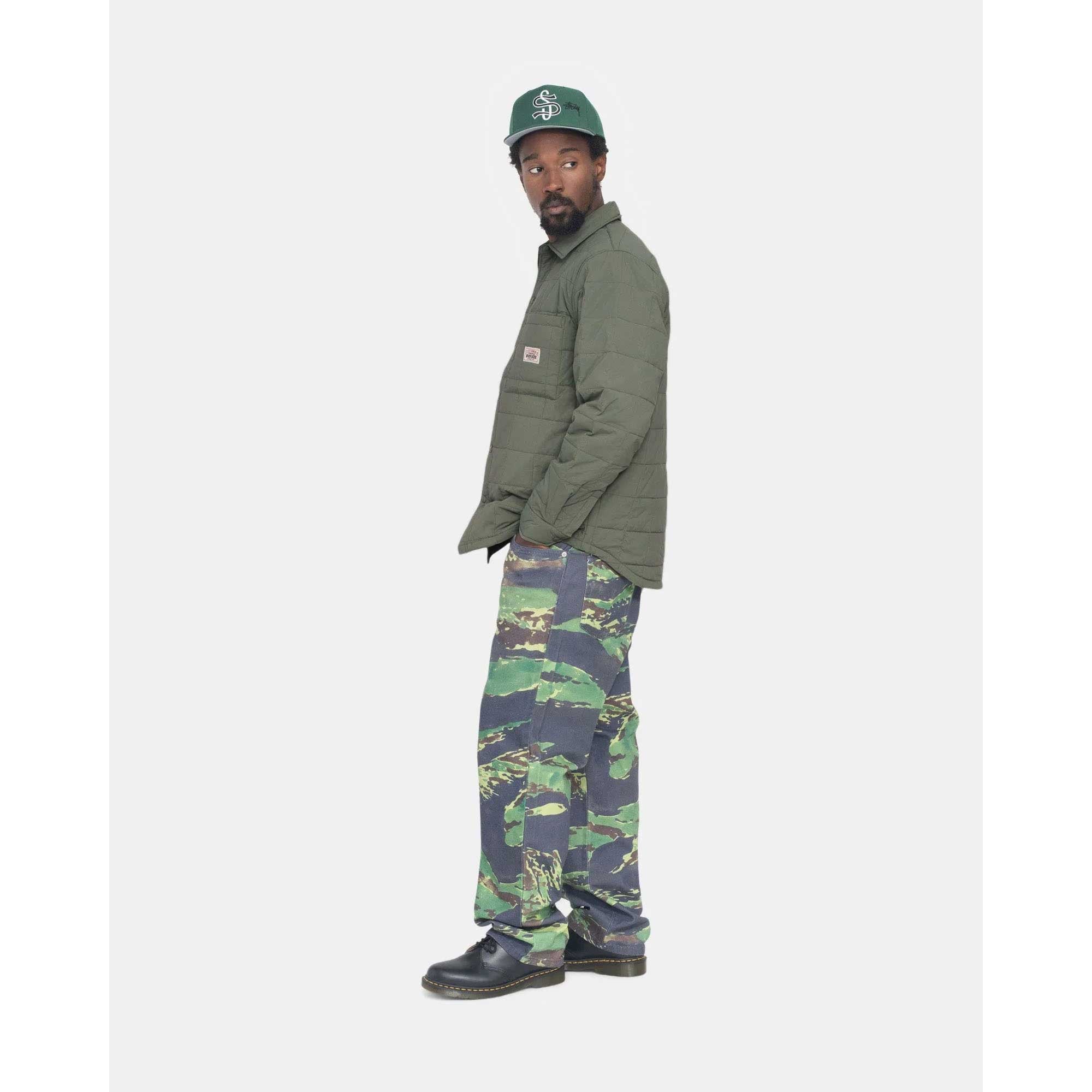 Stussy Quilted Fatigue Shirt — available at Norwood