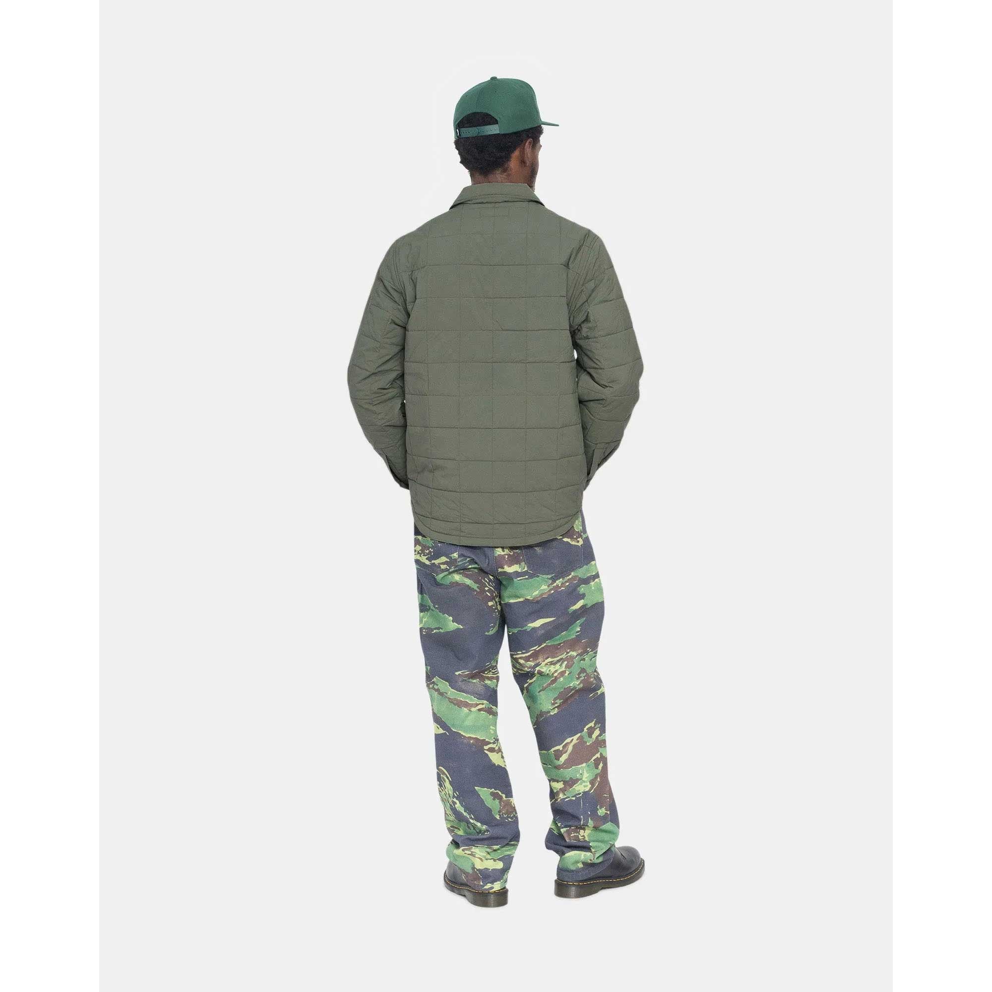 Stussy Quilted Fatigue Shirt — available at Norwood