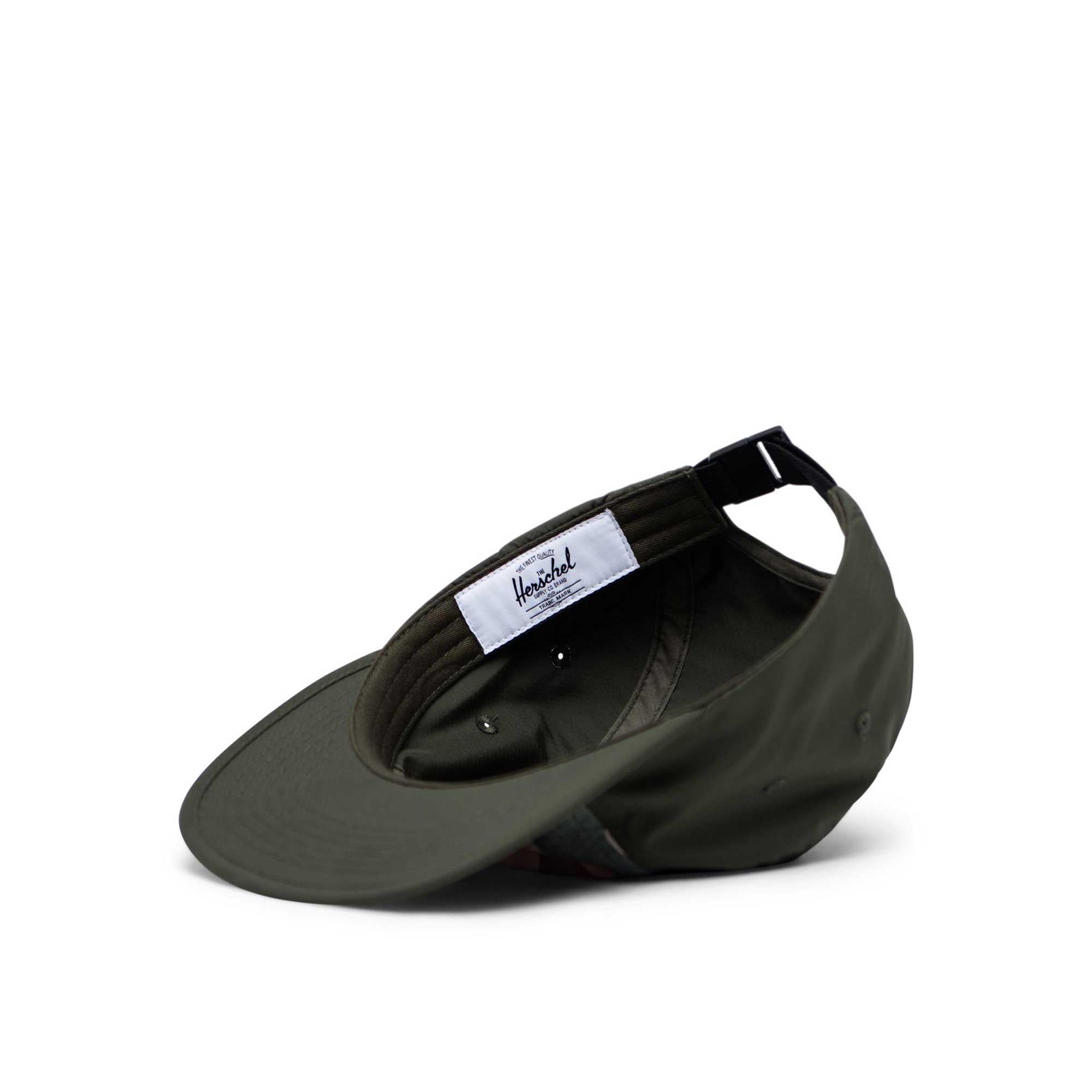 Herschel Voyage Glendale Polyester Hat, Brushstroke Camo/Dark Olive — available at Norwood