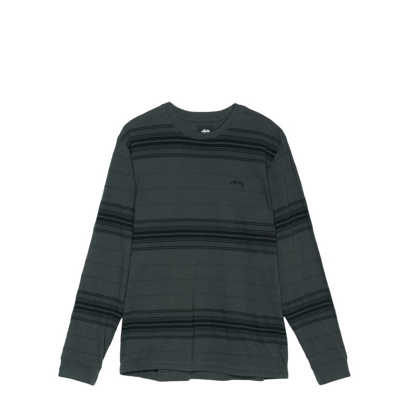 Stussy Travis longsleeve crew — available at Norwood
