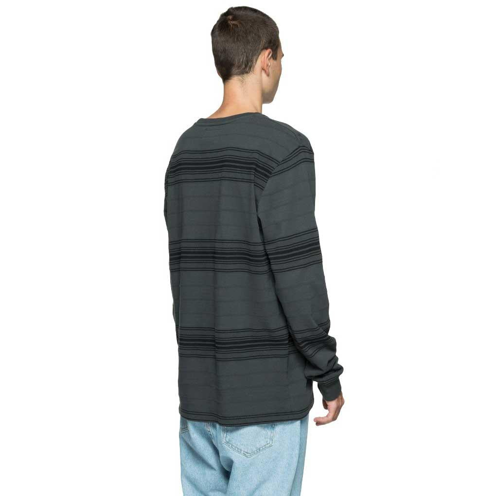 Stussy Travis longsleeve crew — available at Norwood
