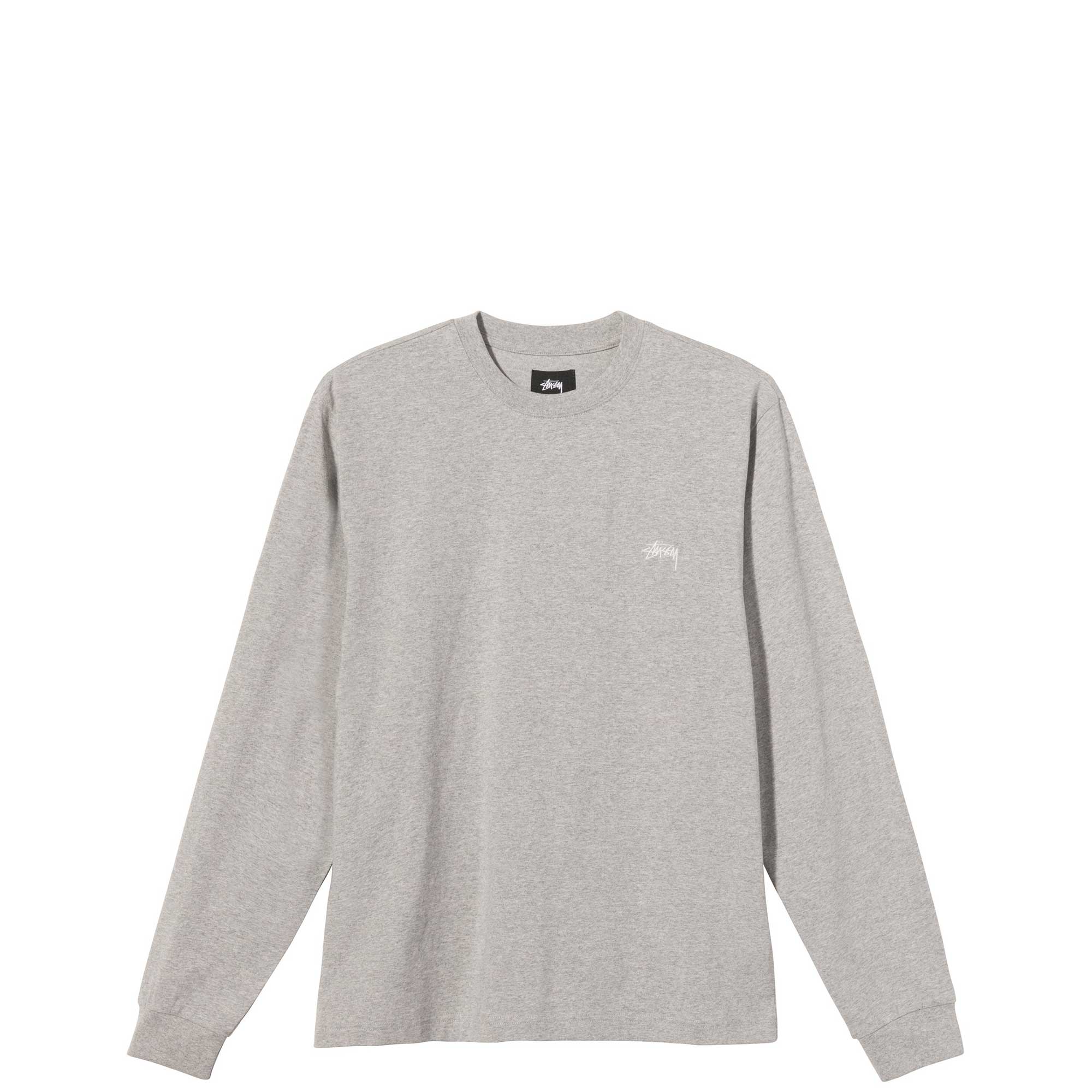 Stussy Stock Logo long sleeve tee — available at Norwood